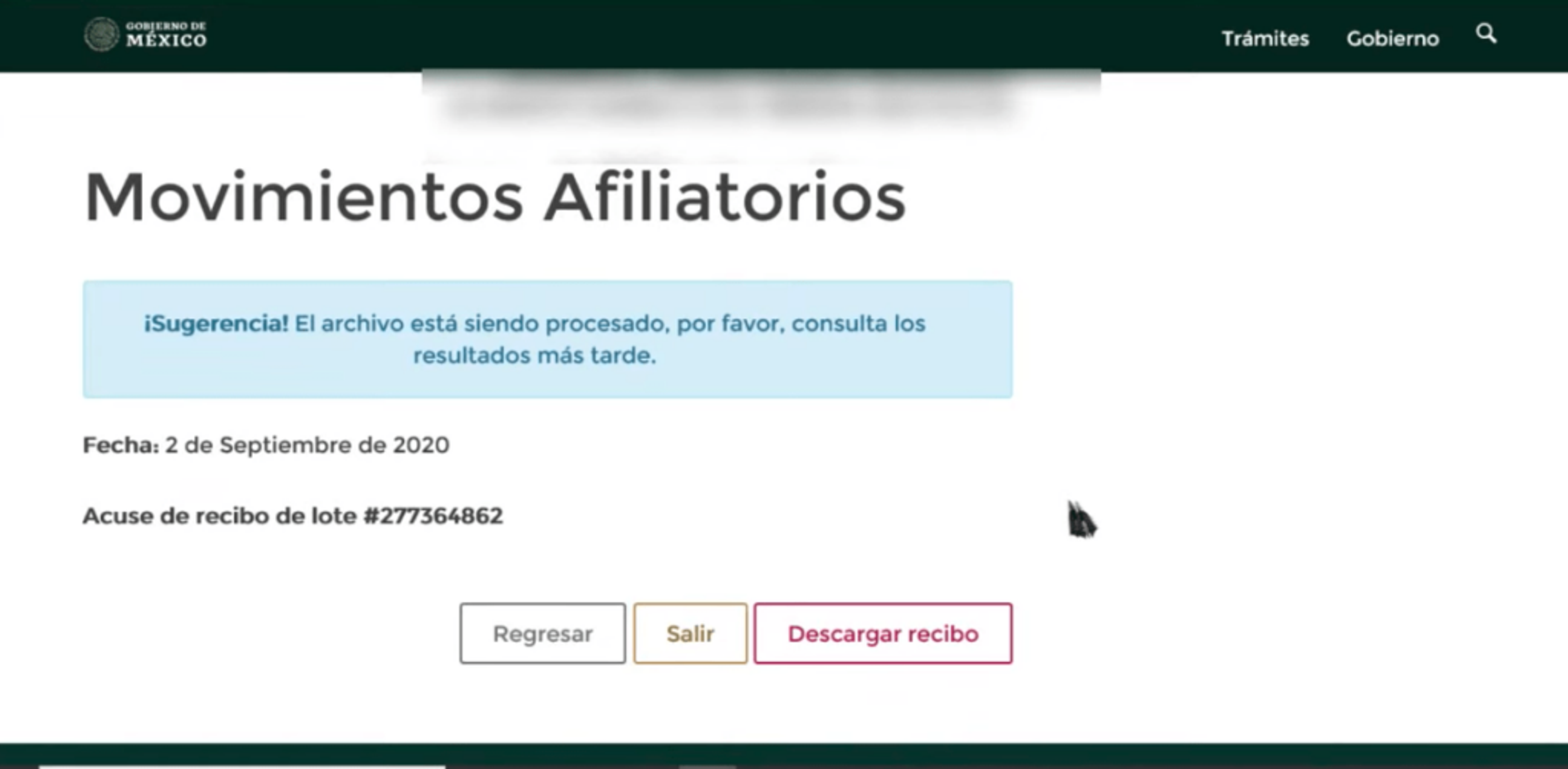 Proceso IMSS