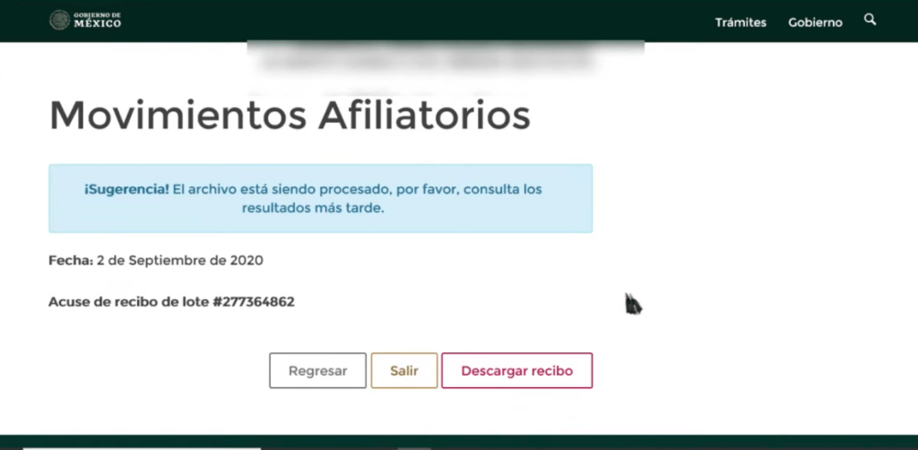 Proceso IMSS