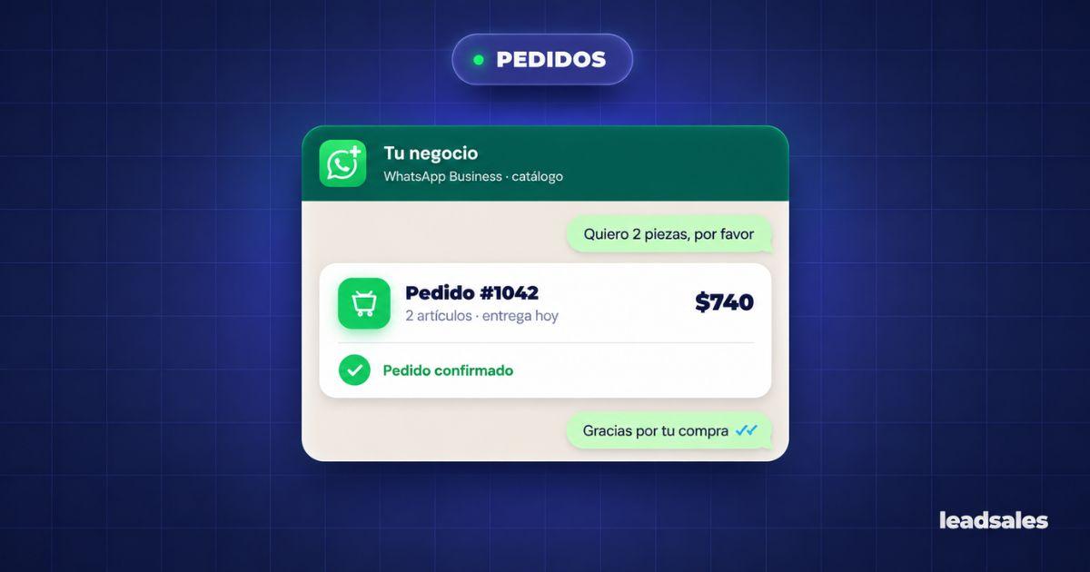 Portada del artículo: Cómo recibir y gestionar pedidos por WhatsApp Business: guía para equipos