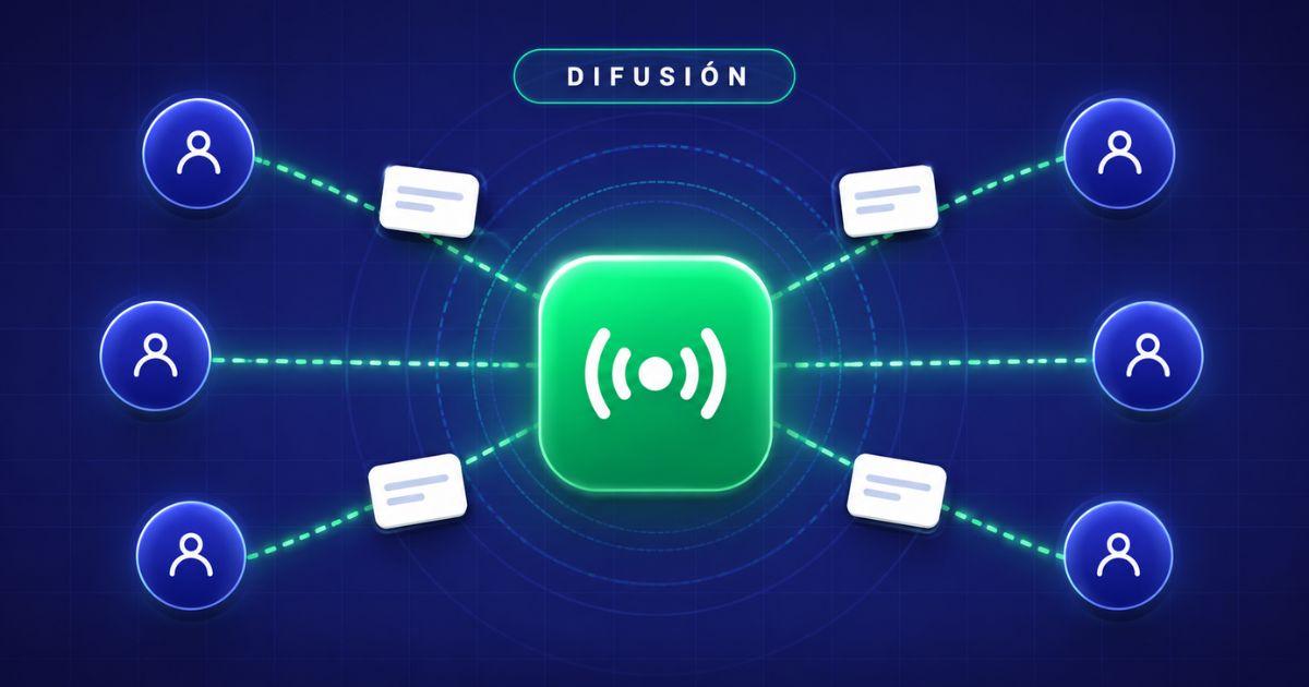 Portada del artículo: Listas de difusión en WhatsApp Business: qué son, cómo crearlas y si ya tienen costo