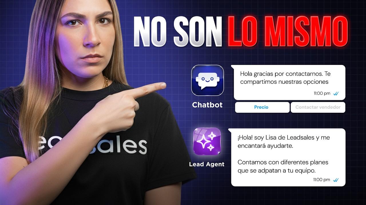 Video: Chatbots con IA vs agentes de IA: ¿qué necesita tu negocio para dejar atrás el caos?