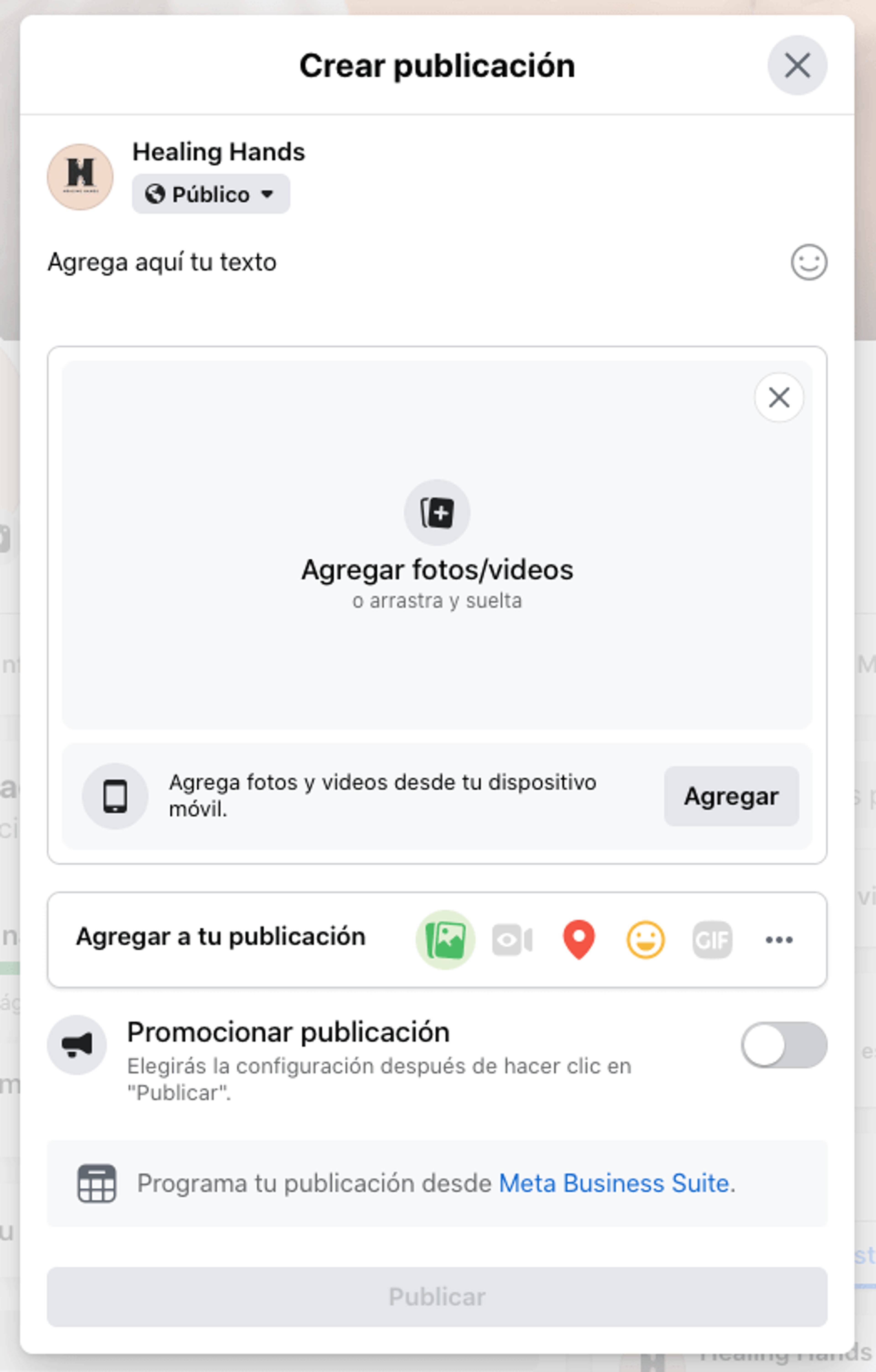 Como agregar link de WhatsApp en publicación de Facebook