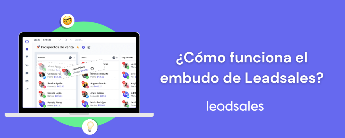 Portada del artículo: ¿Cómo funcionan los embudos de venta en Leadsales?