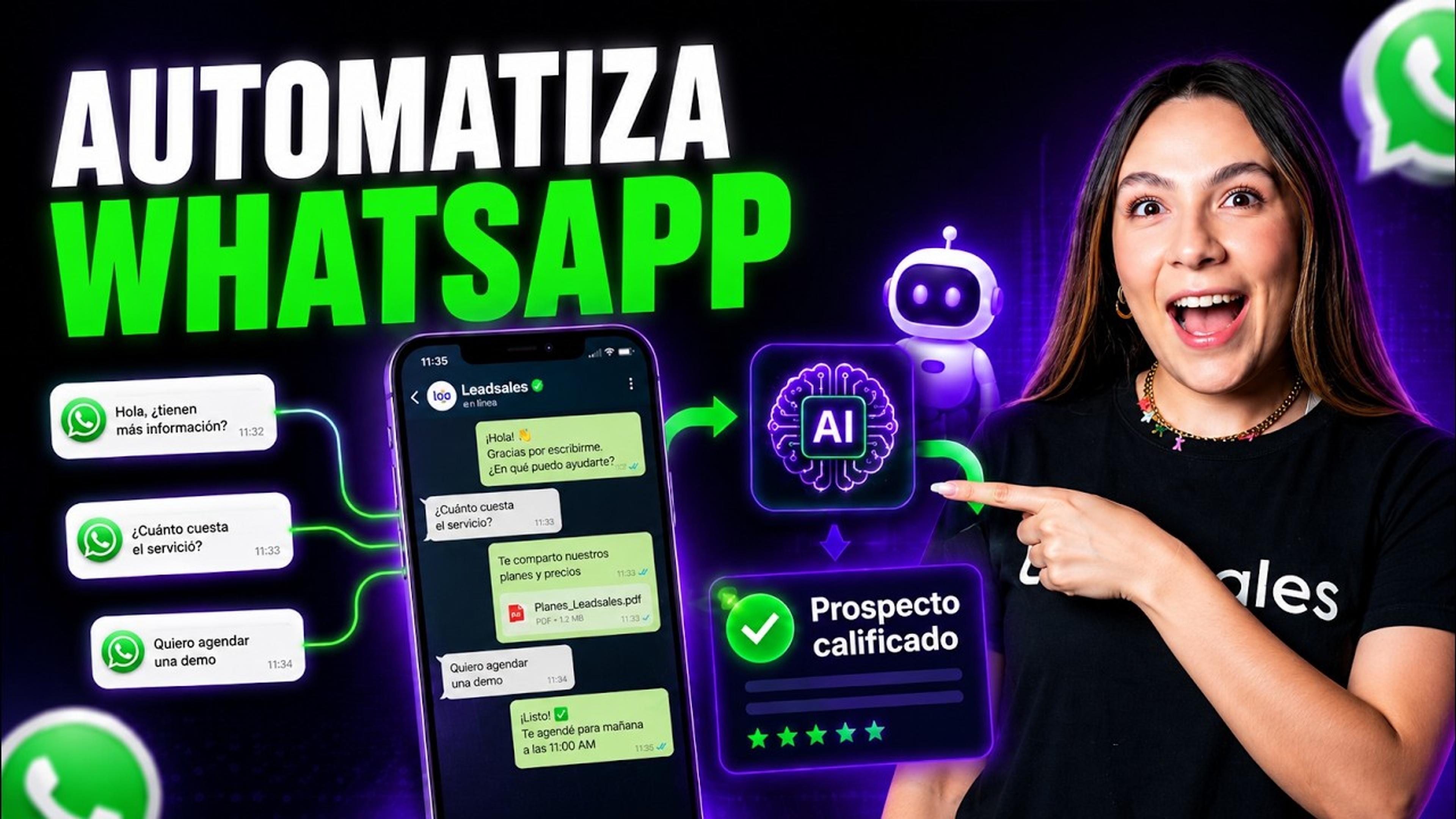 ¿Cómo automatizar WhatsApp con IA para ventas? [Guía 2026]