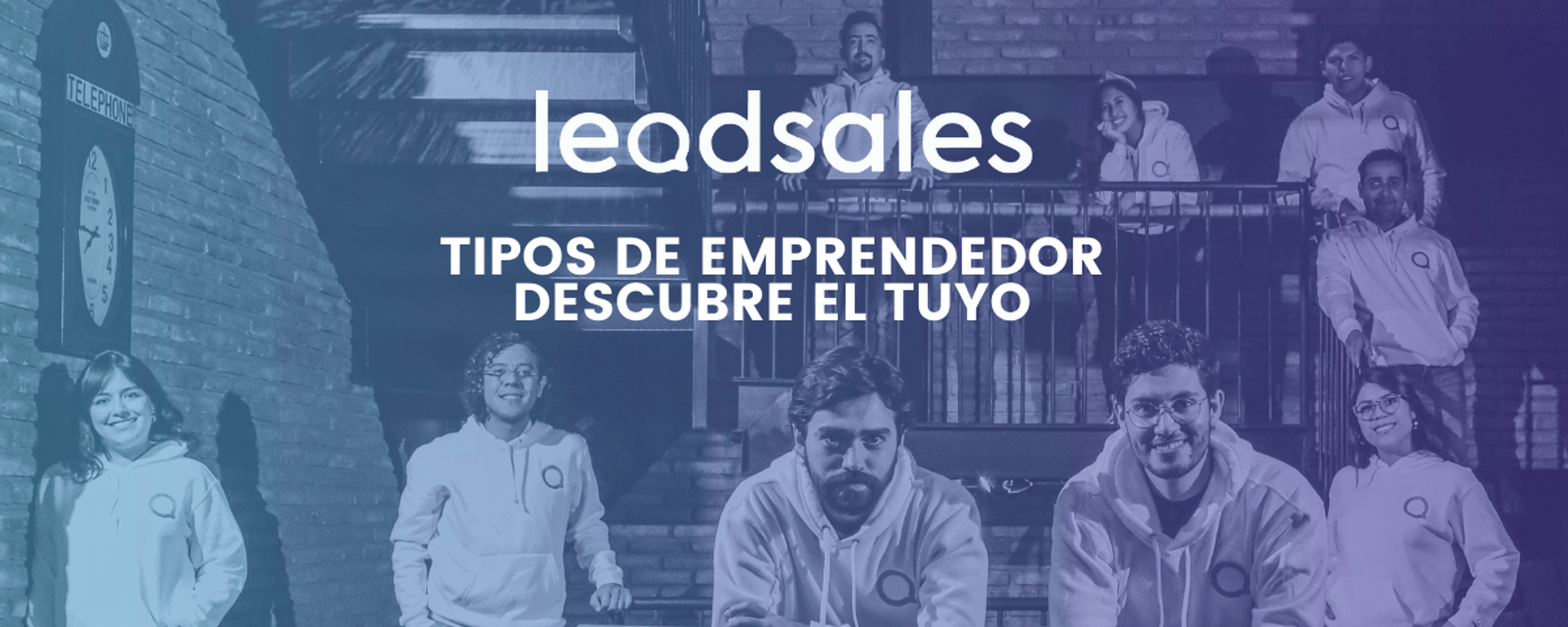 Portada del artículo: Tipos de emprendedores. Descubre el tuyo.