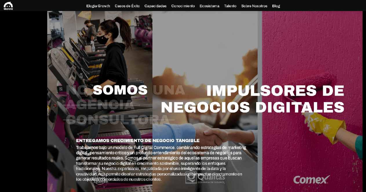 elogia home page
