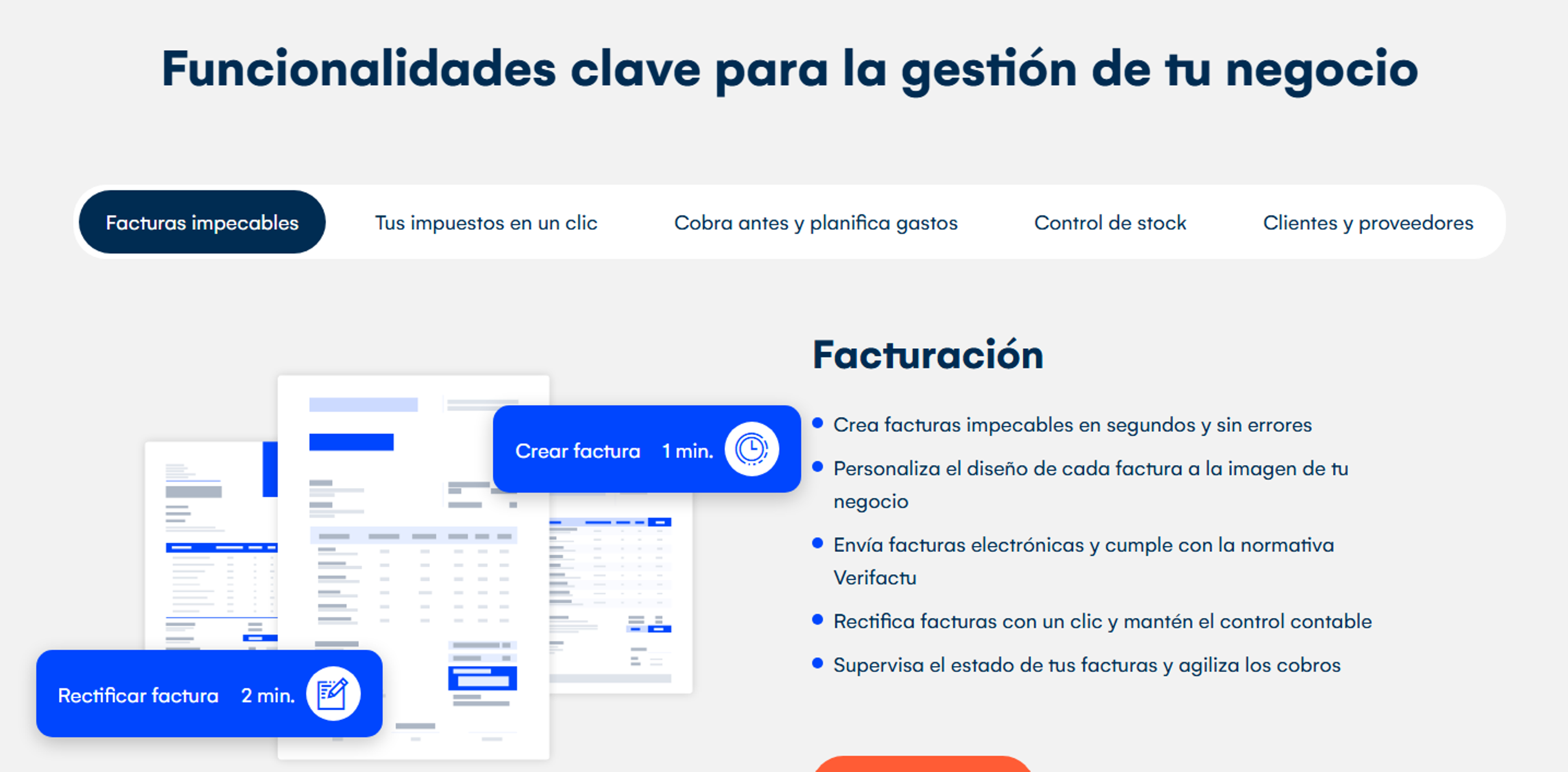 Portal web de Contasimple