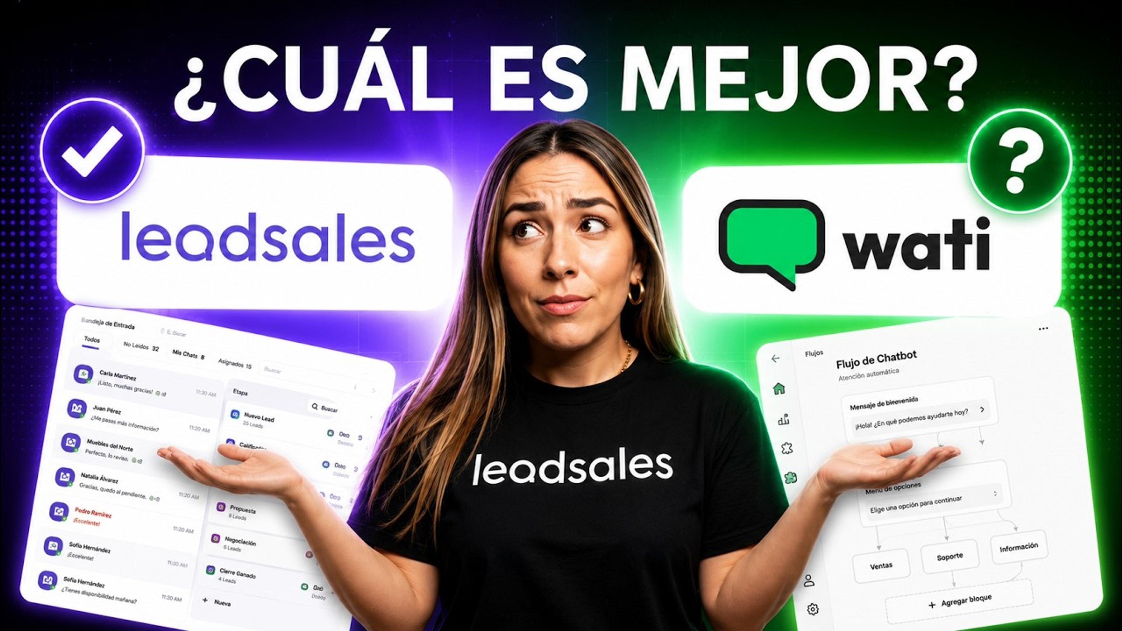 Video: Leadsales vs Wati: ¿qué herramienta impulsa mejor tus ventas por WhatsApp?