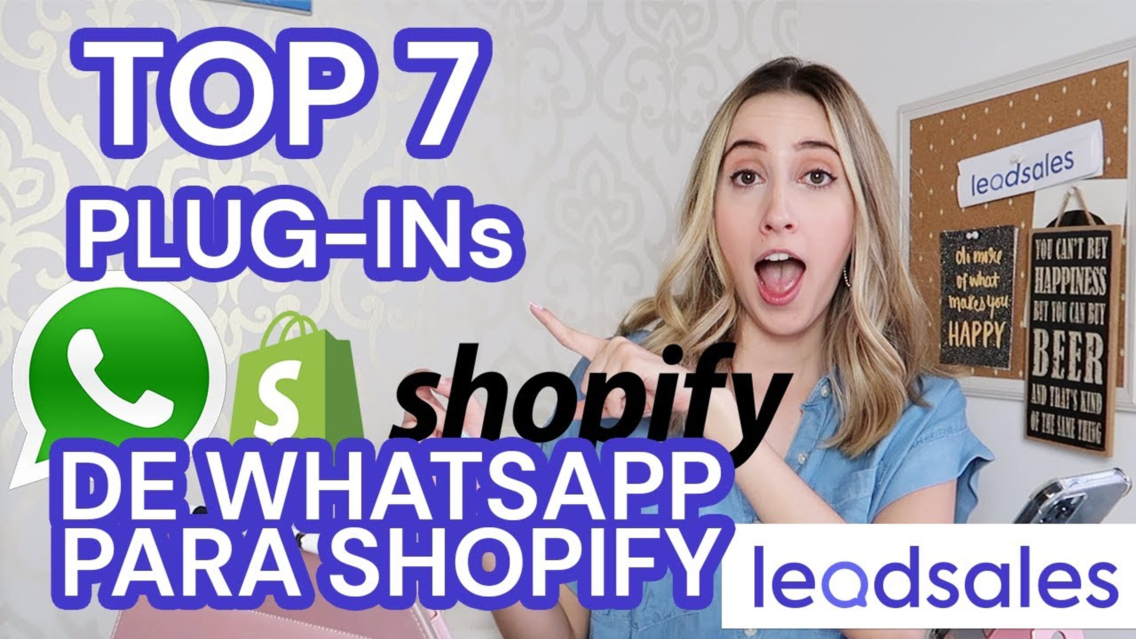 Video: 7 plugins de WhatsApp para Shopify