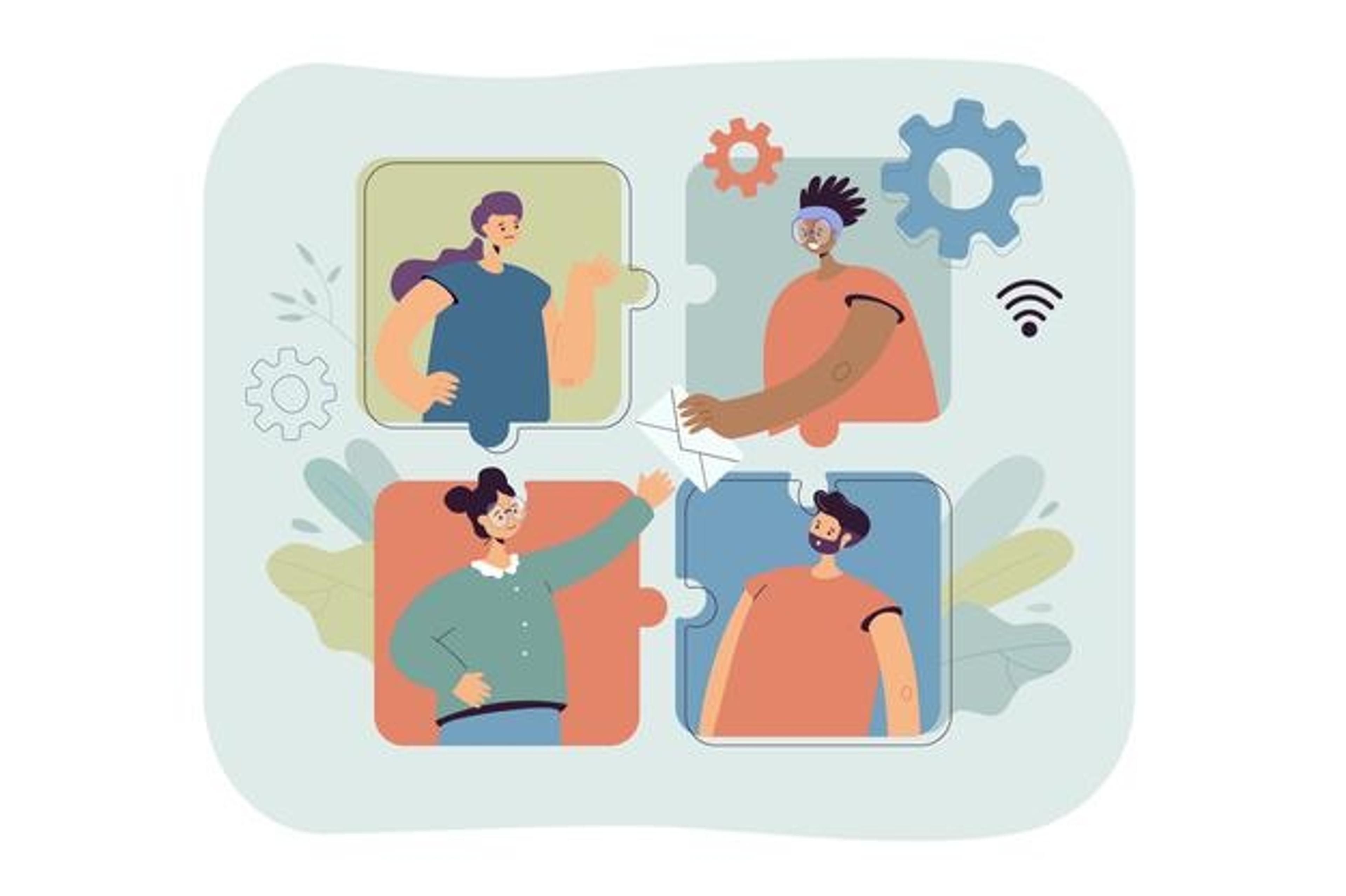 Ilustración del artículo: ¿Cómo construir mi equipo de trabajo?