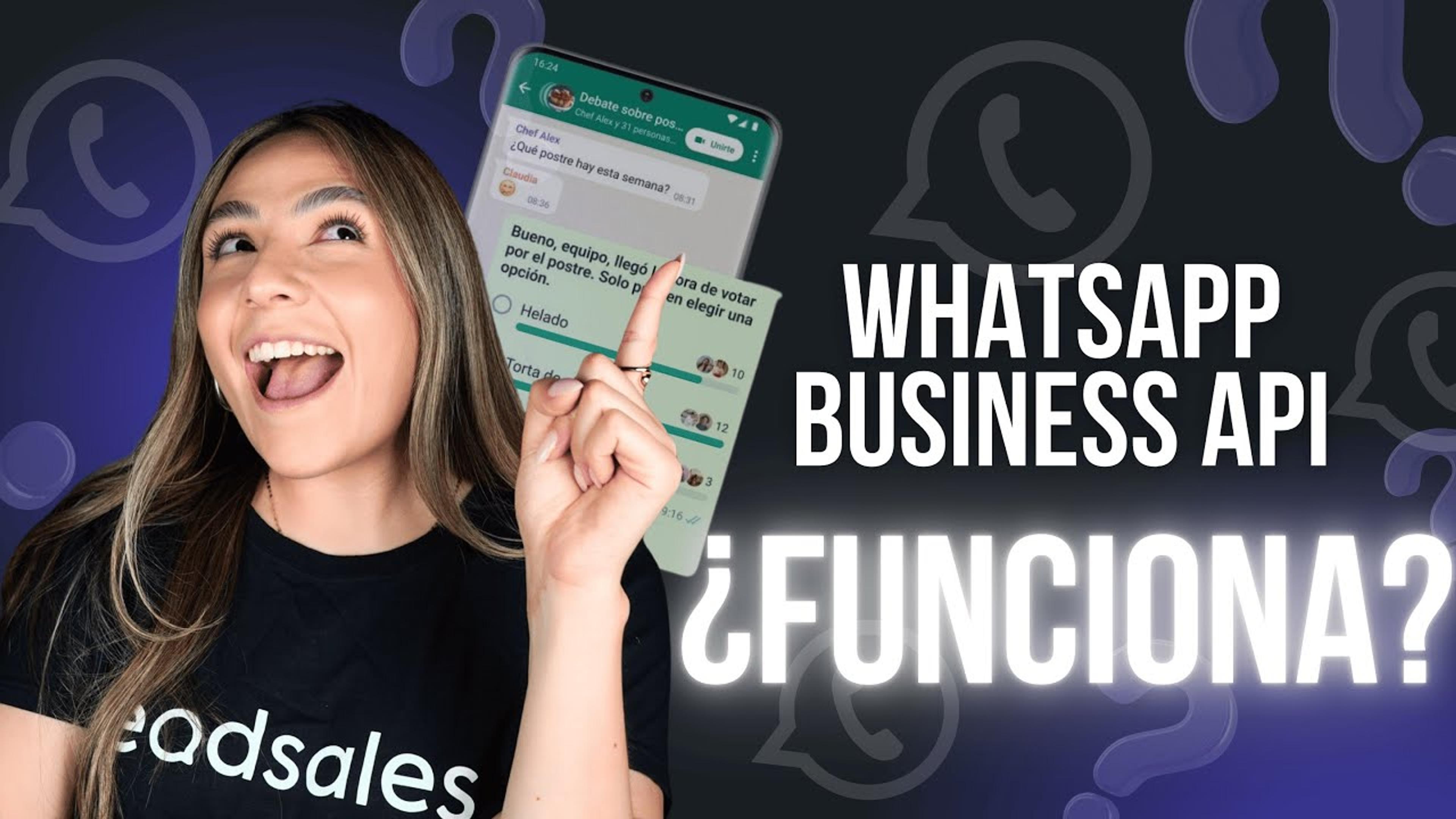 Video: WhatsApp Business API casos de uso: 4 ejemplos reales dentro de Leadsales