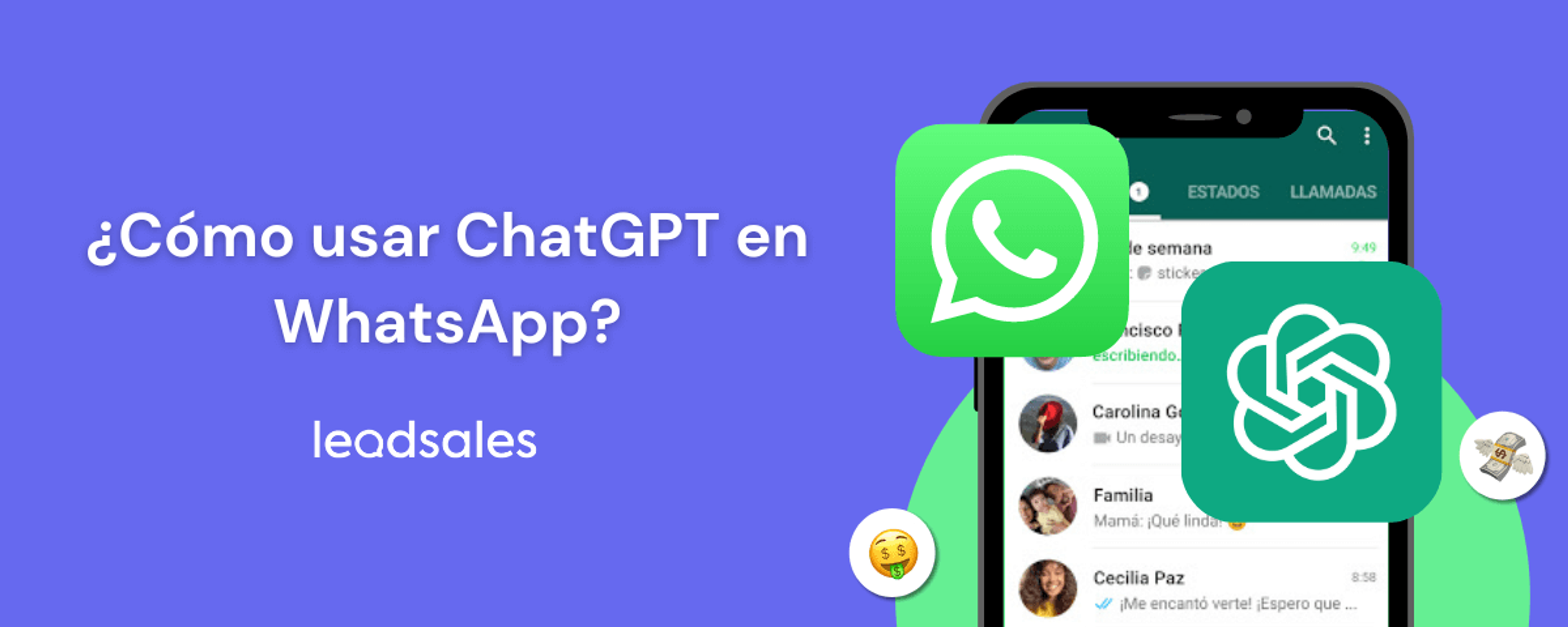 Portada del artículo: Cómo usar ChatGPT en WhatsApp para tu negocio: 3 formas de activarlo