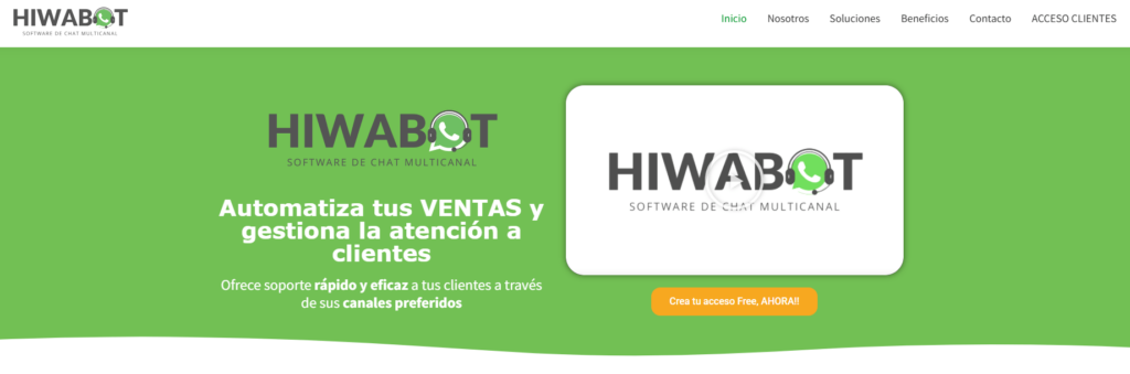 Página de Hiwabot