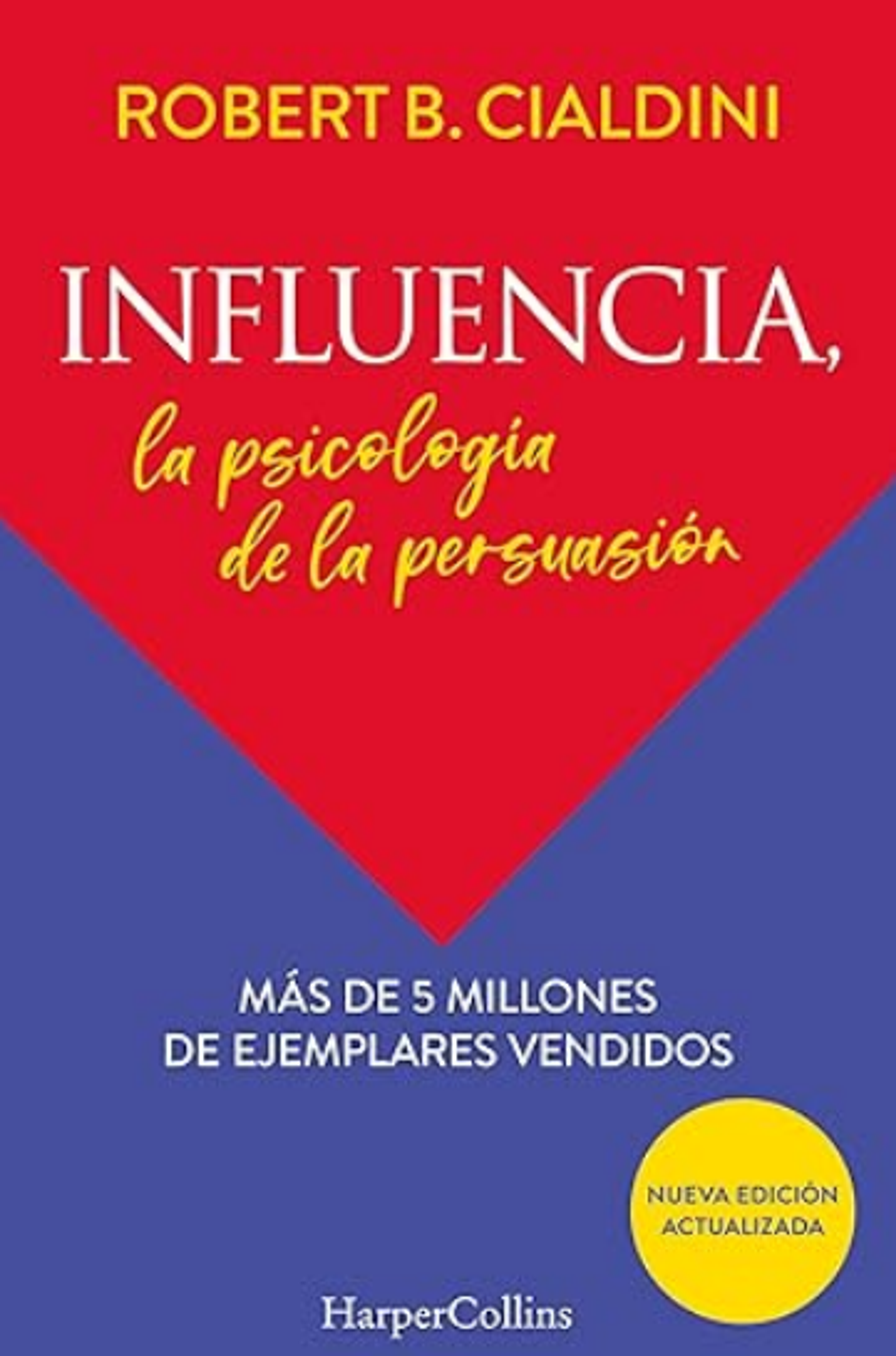 Portada del libro Influencia: la psicología de la persuasión de Robert B. Cialdini