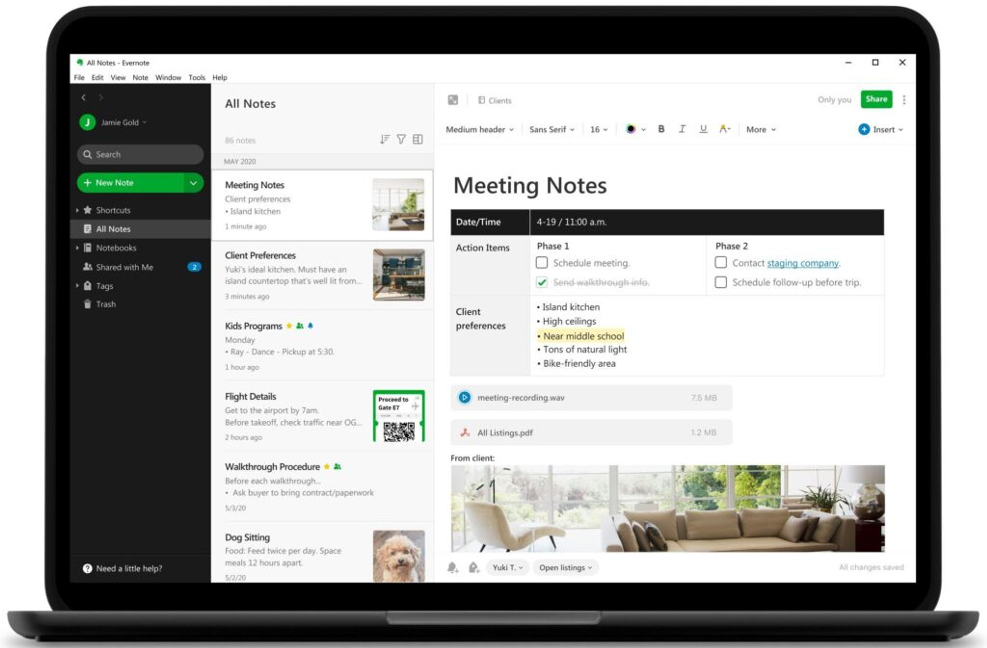 evernote app