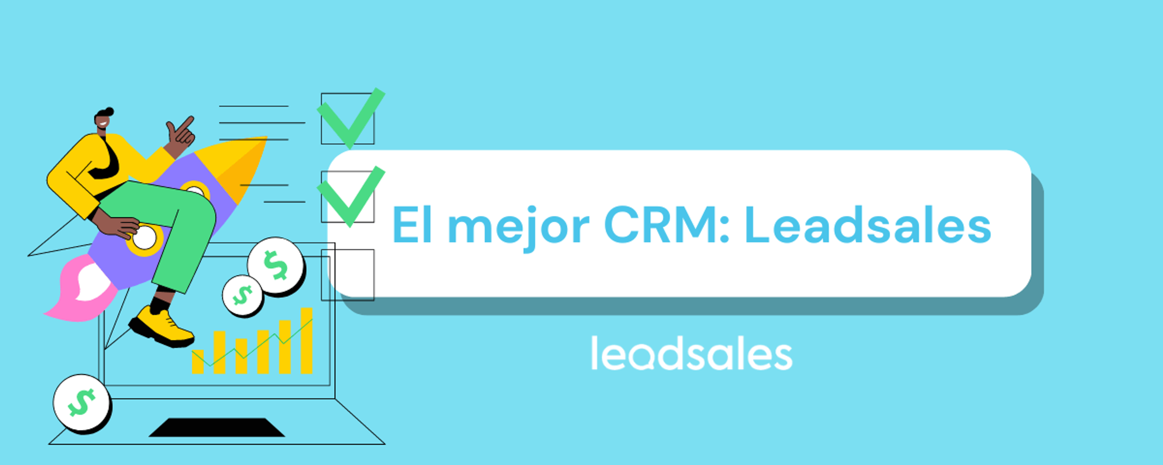 Portada del artículo: El mejor CRM: Leadsales