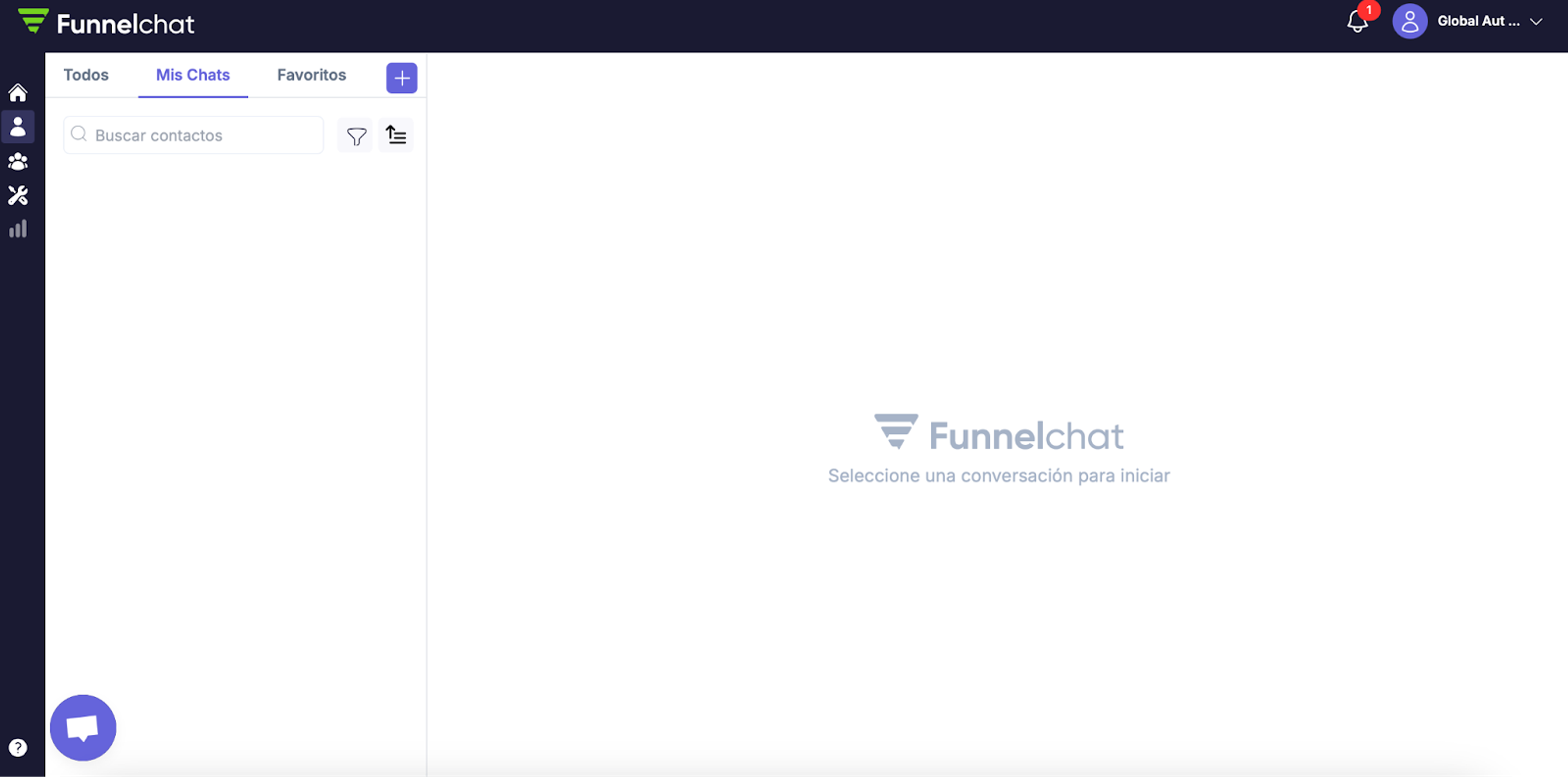 Automatización. FunnelChat