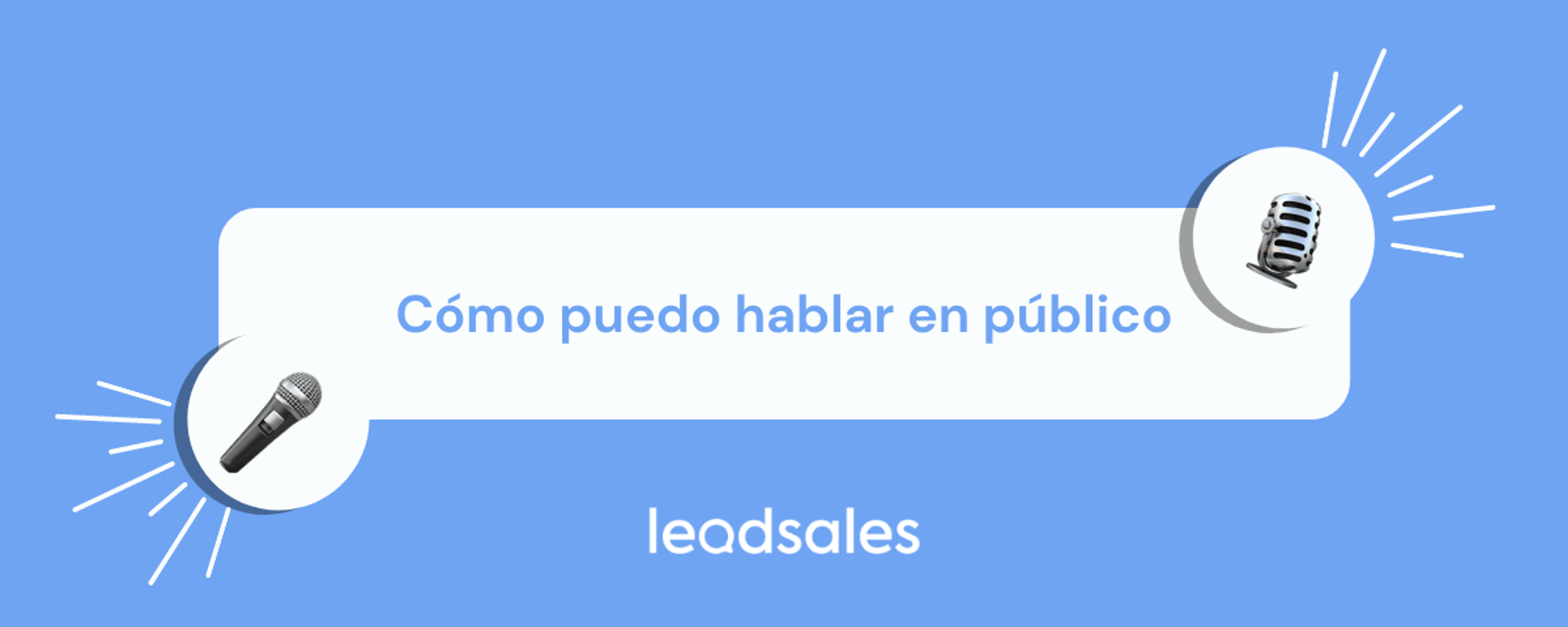 Portada del artículo: Cómo puedo hablar en público