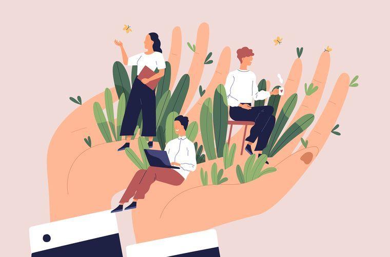 Ilustración del artículo: Qué es el Bienestar Laboral