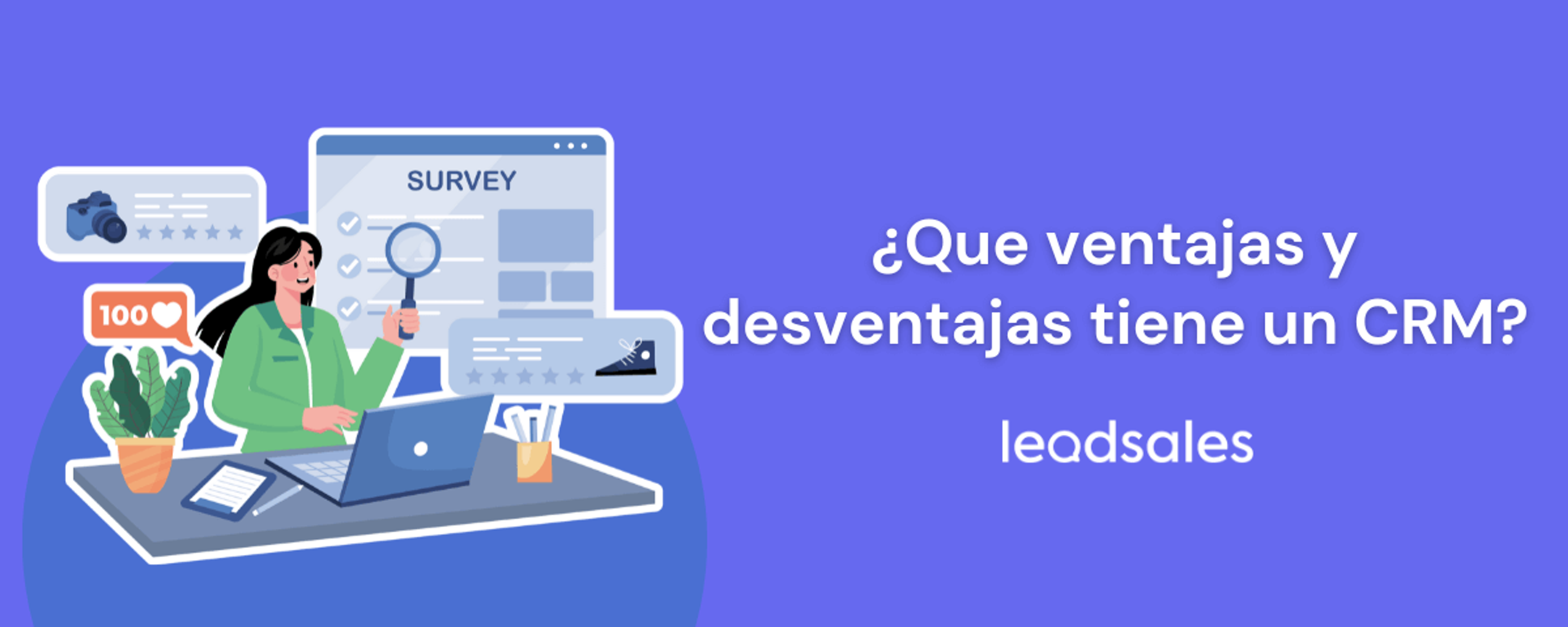 Portada del artículo: Ventajas y desventajas del CRM: todo lo que necesitas saber