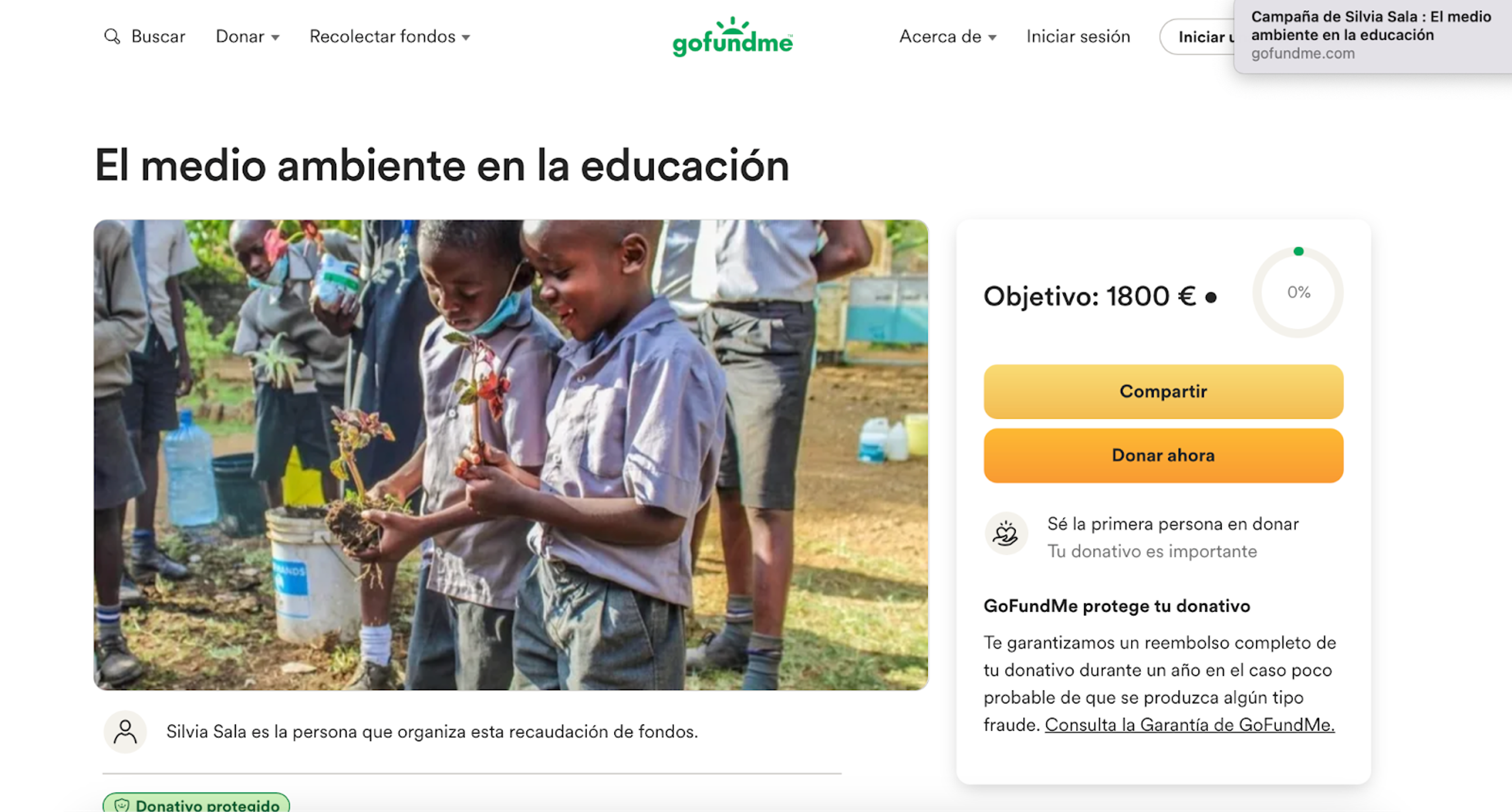 Qué es el Crowdfunding: gofundme