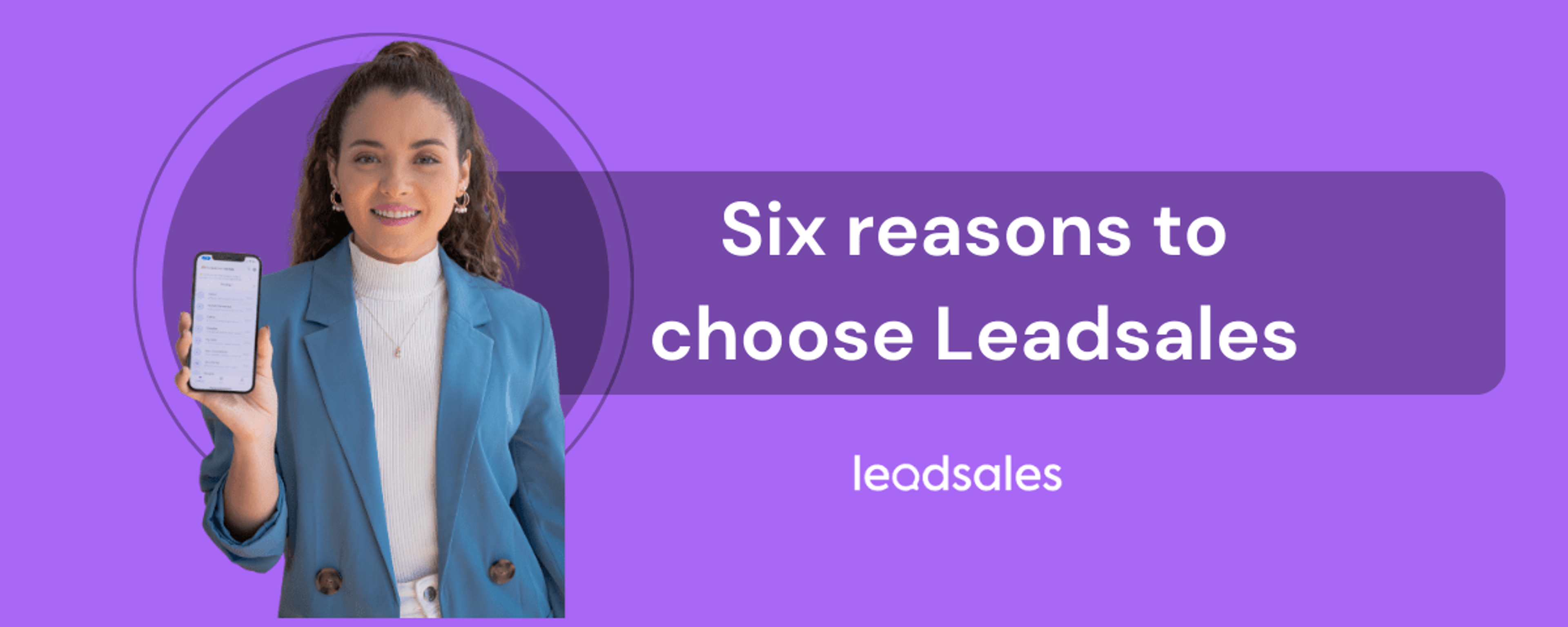 Cover image for the article: Six reasons to choose Leadsales