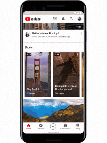 Ilustración del artículo: ¿Qué es un Youtube Short?