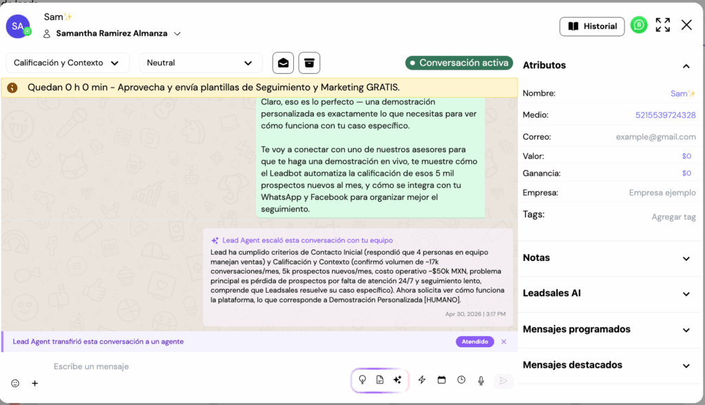 Ilustración del artículo: ¿Qué es Lead Agent? El agente de IA para WhatsApp que responde 24/7