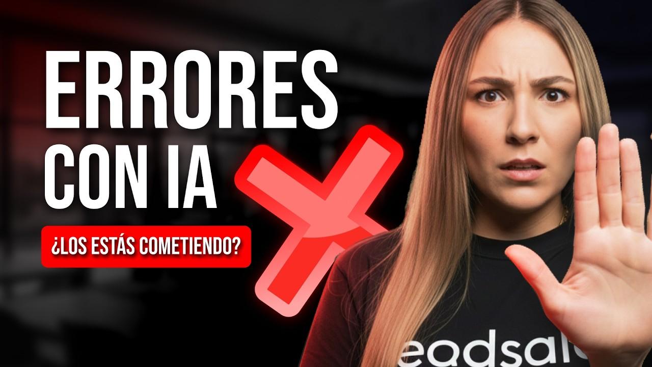 Video: Errores comunes al adoptar IA en una PyME y cómo evitarlos