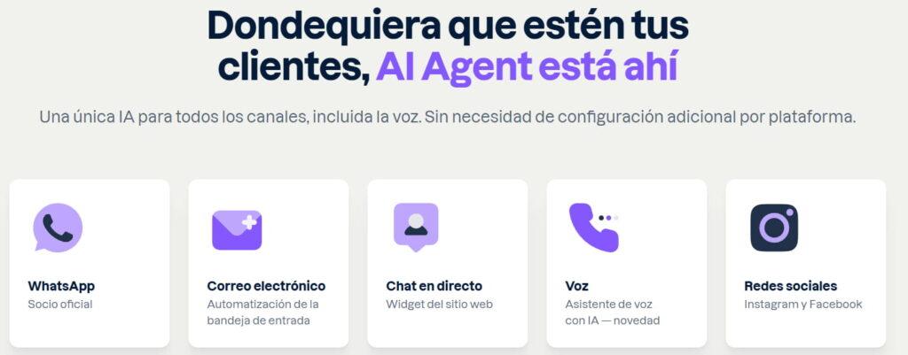 Alternativa a Meta Business Agent: agente de IA de Trengo