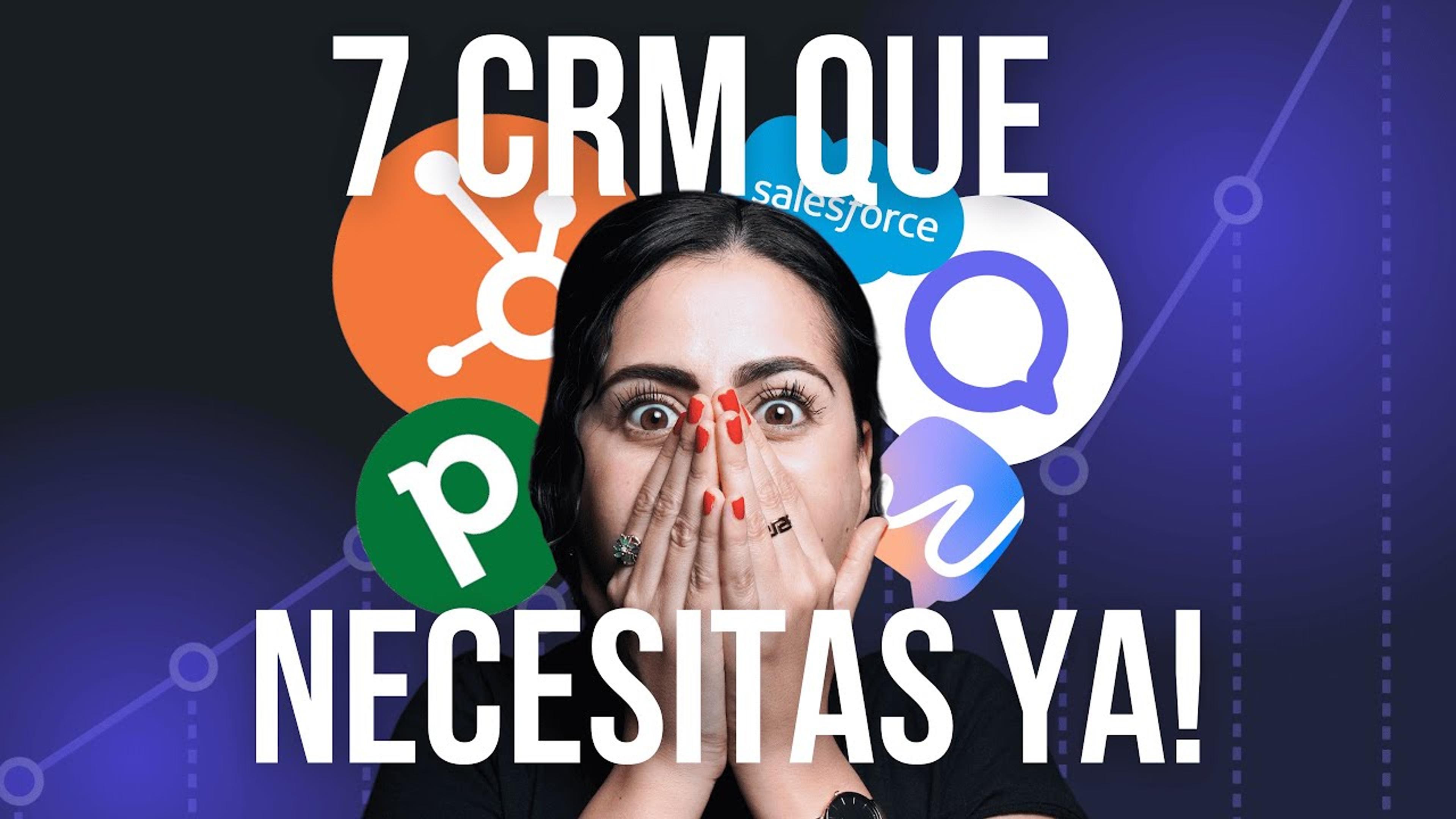 La lista definitiva de los mejores 7 CRM para PYMEs en 2026