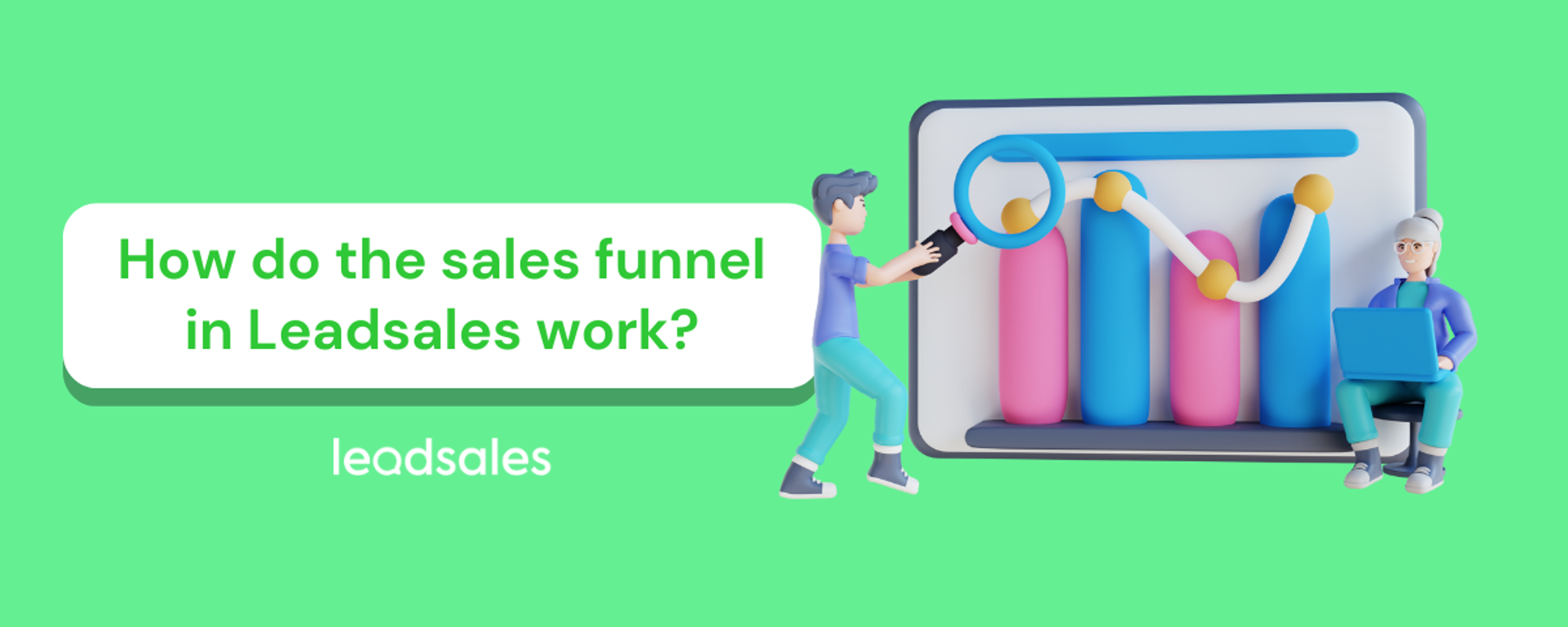 Cover image for the article: How do the sales funnel in Leadsales work?