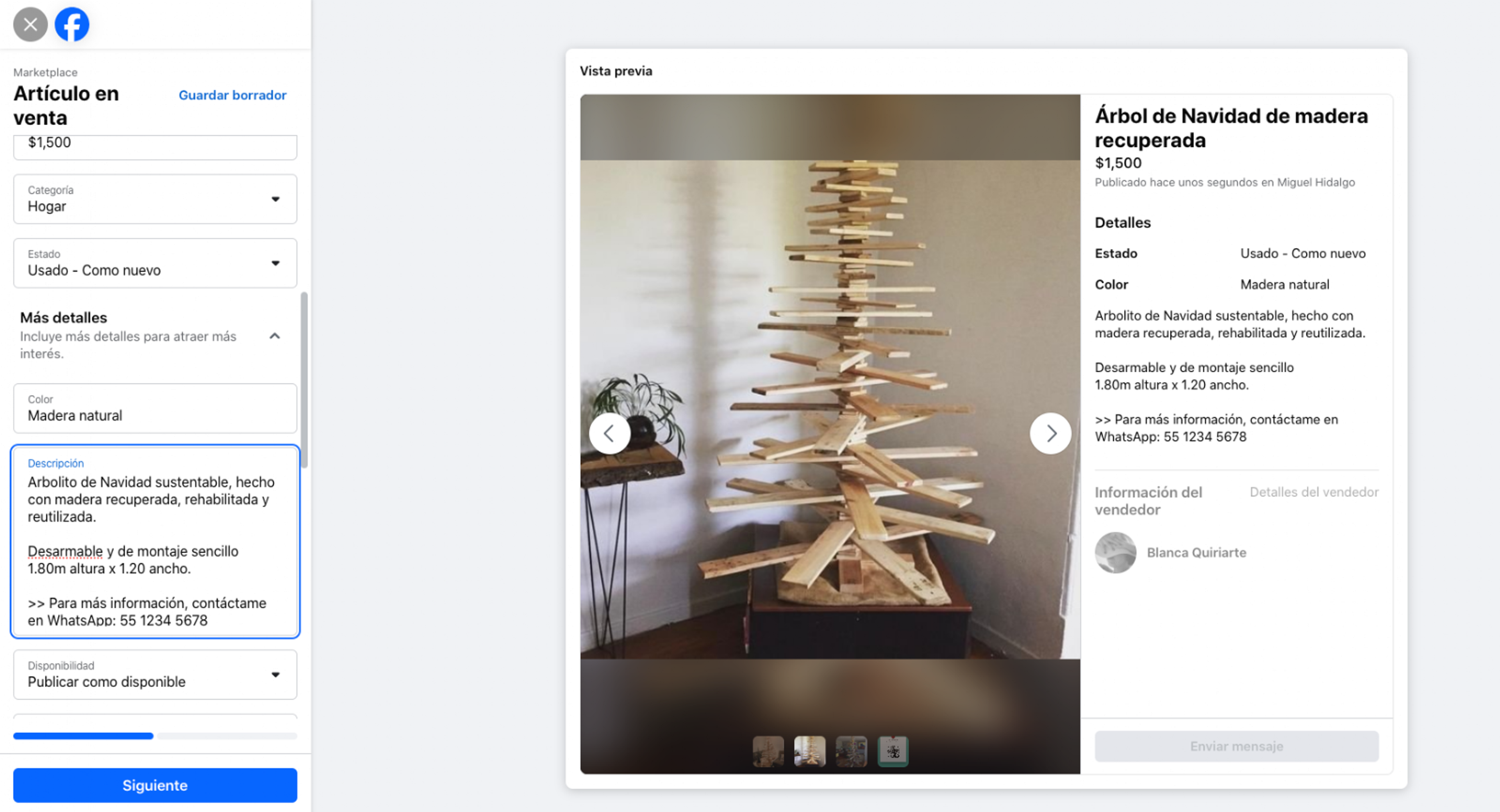 Ilustración del artículo: Guía para poner tu WhatsApp en Facebook Marketplace
