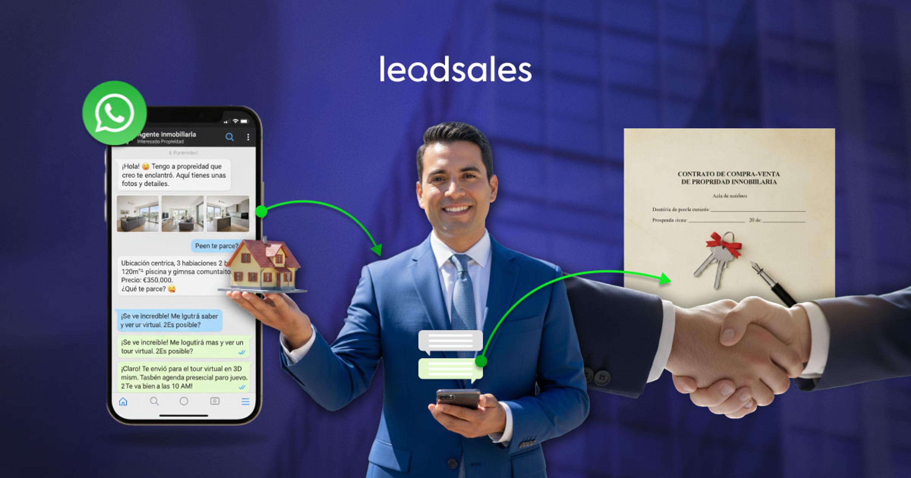 Portada del artículo: ¿Cómo vender por WhatsApp si eres agente inmobiliario?