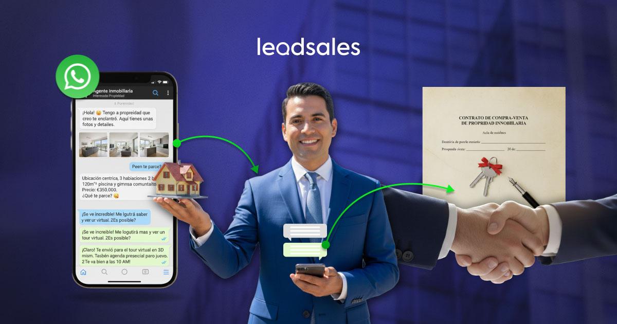 Portada del artículo: ¿Cómo vender por WhatsApp si eres agente inmobiliario?