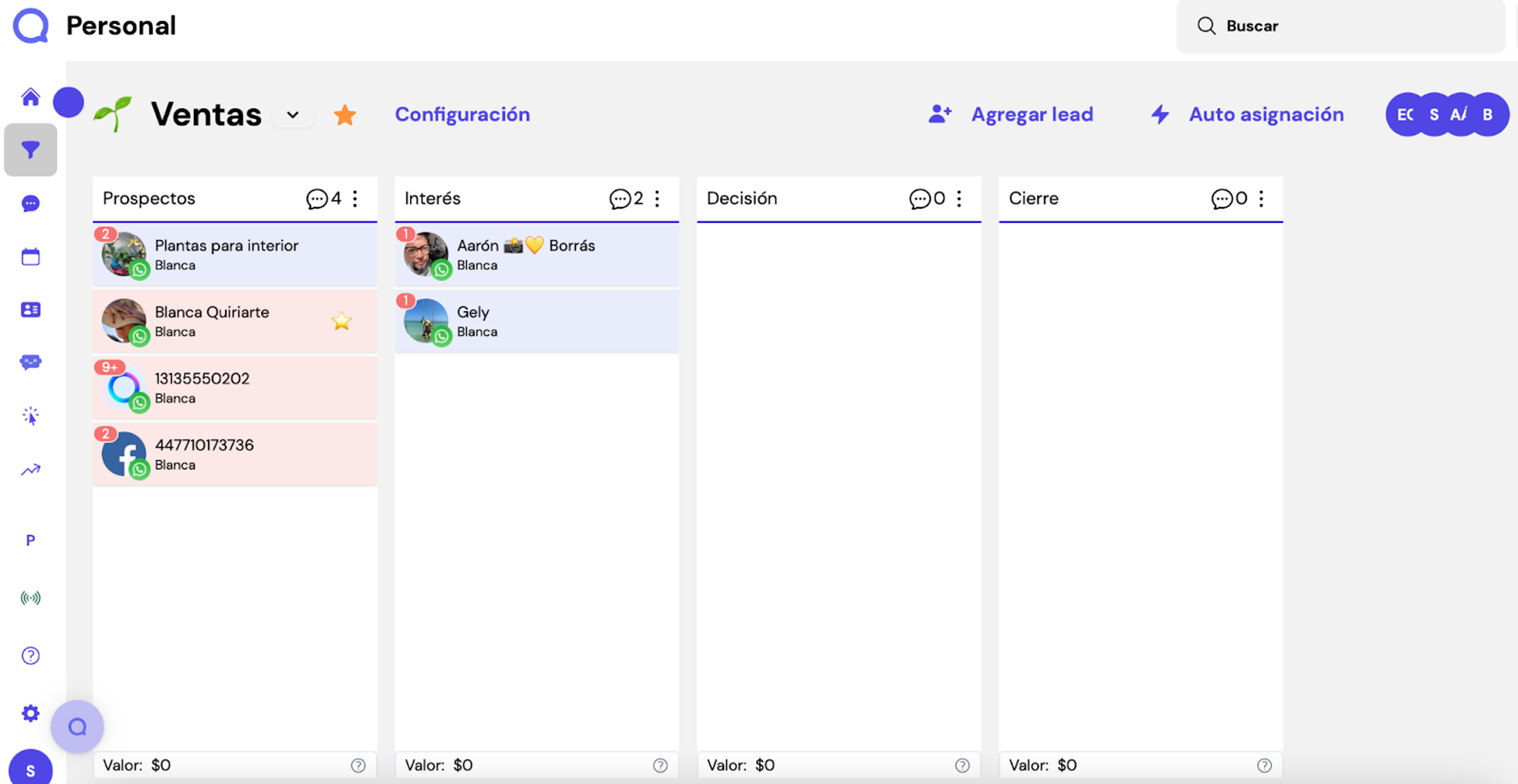 Leadsales vs Funnelchat embudo