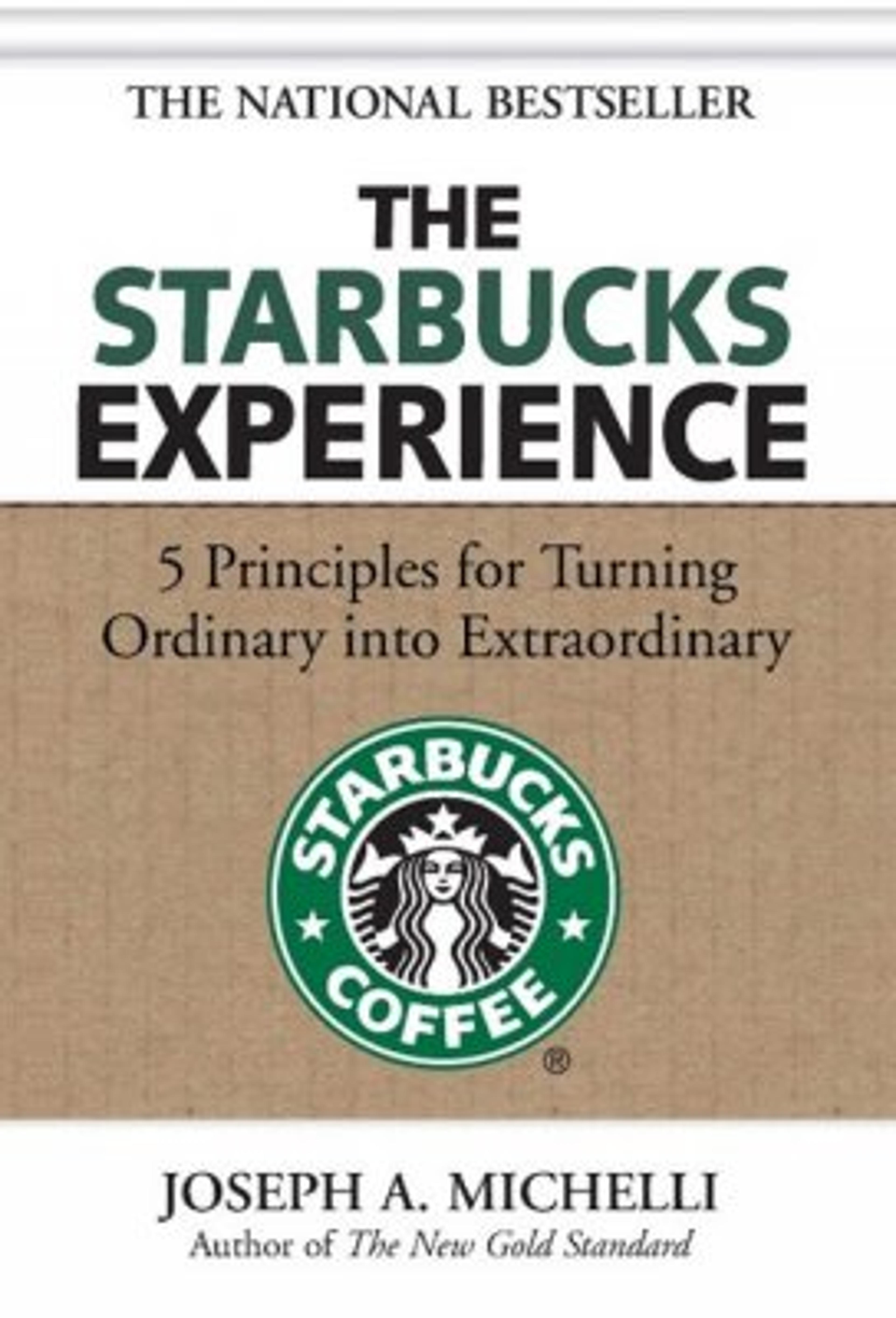 Portada de libro la experiencia de Starbucks