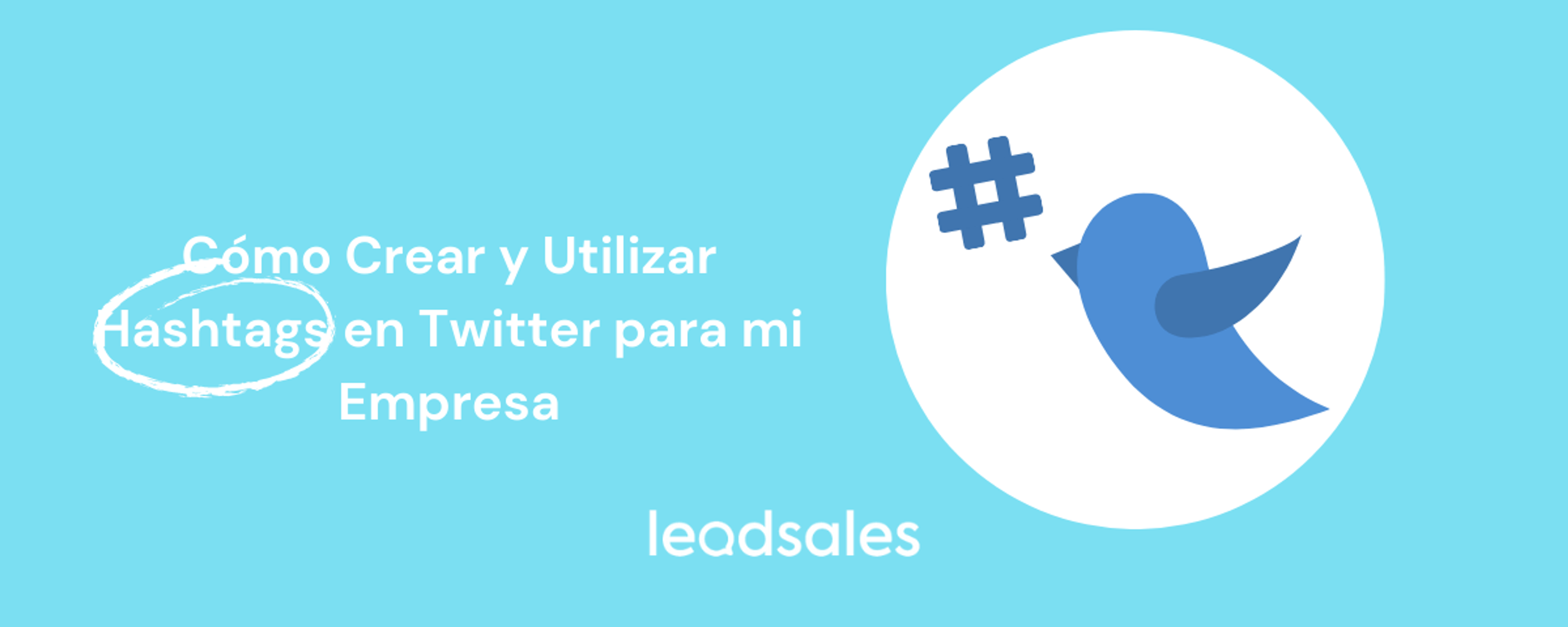 Portada del artículo: Cómo Crear y Utilizar Hashtags en Twitter para mi Empresa
