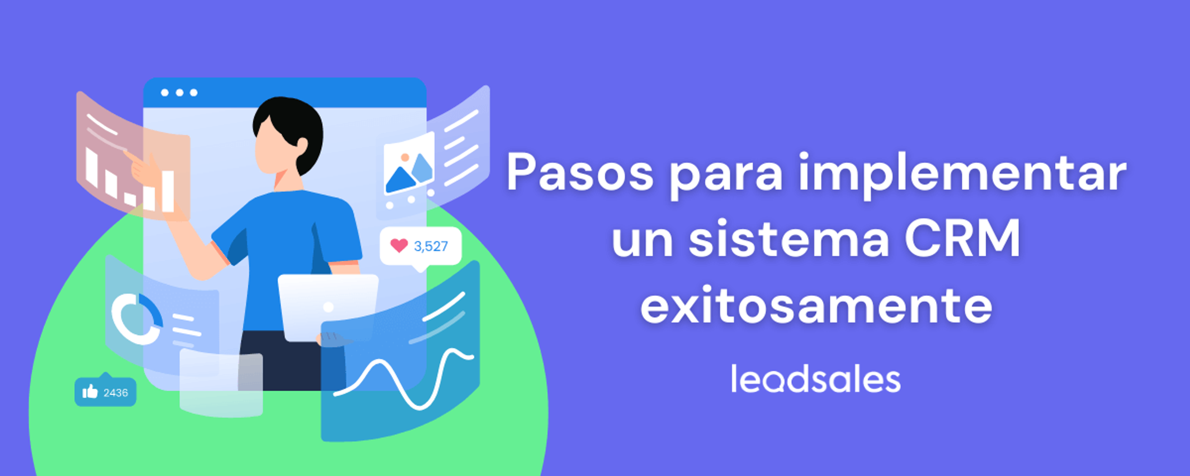 Portada del artículo: ¿Cómo implementar un software de CRM en tu empresa?