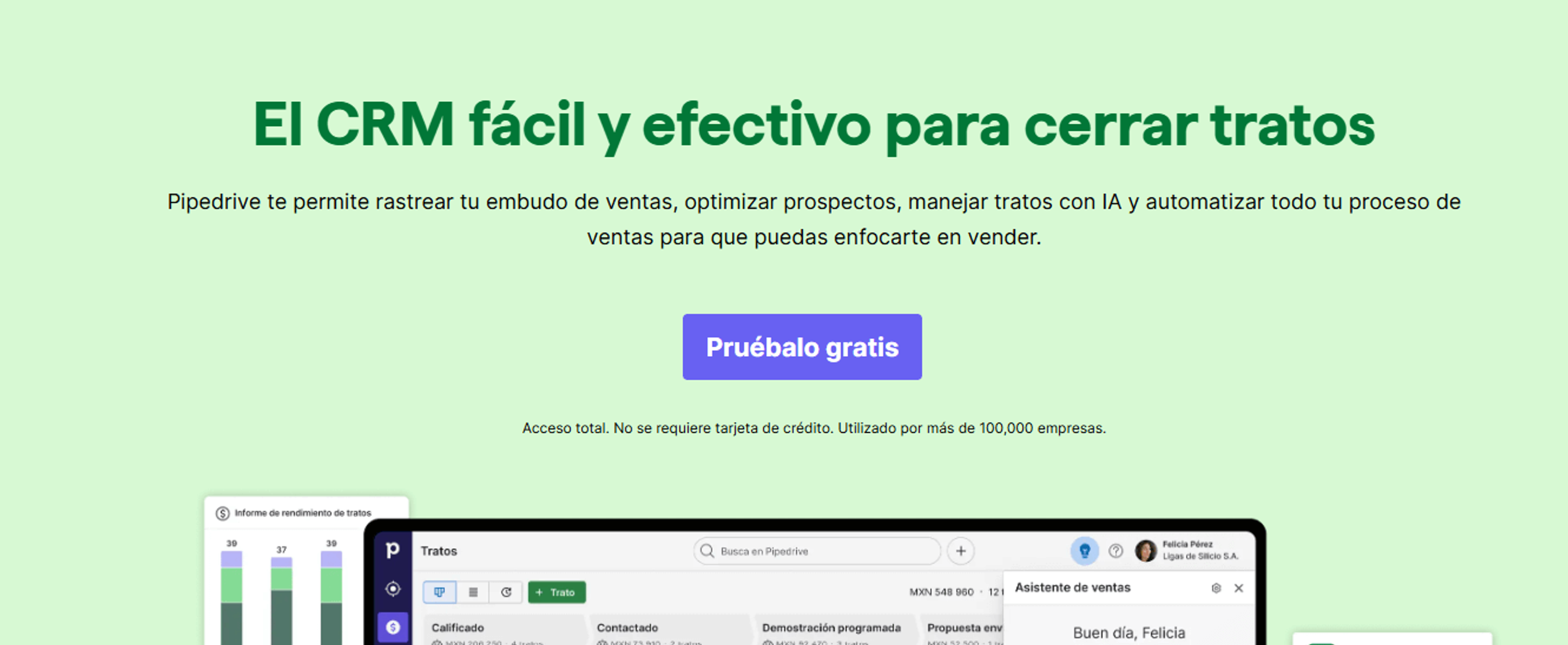Pipedrive_mejores CRM inmobiliarios