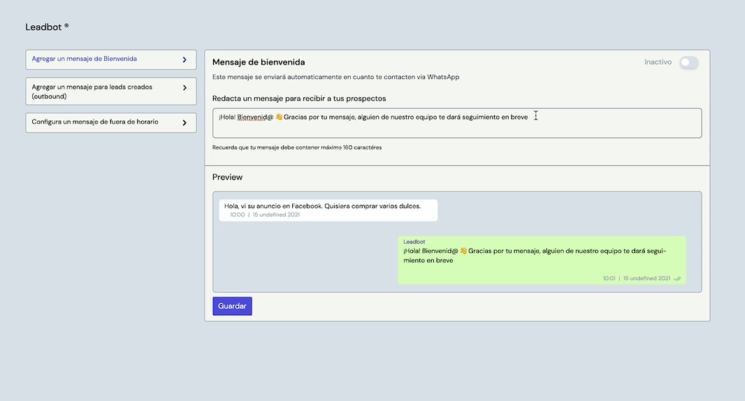 Leadbot de Leadsales