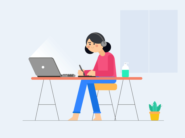 Ilustración del artículo: Así es ser intern en una startup