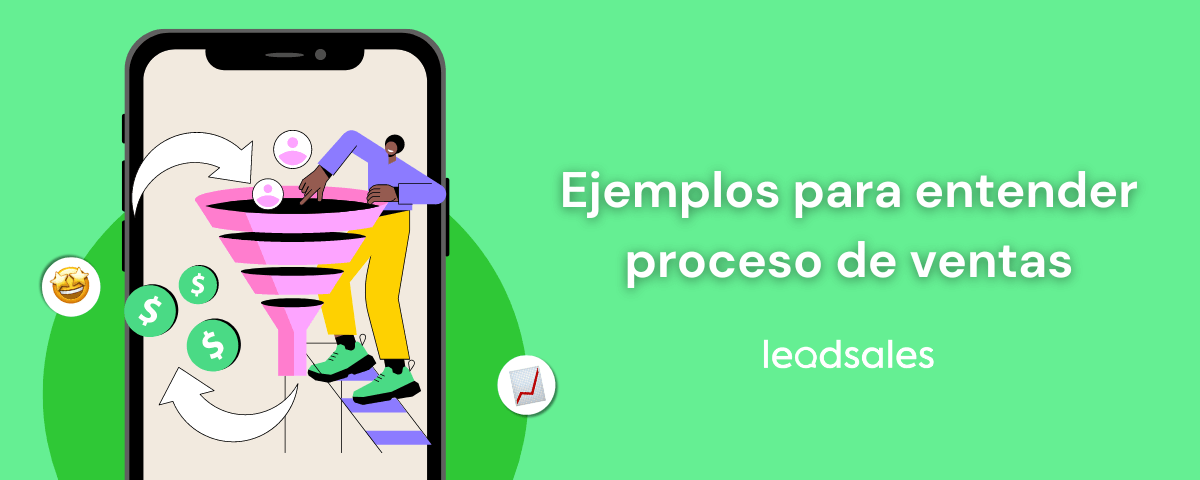 Portada del artículo: Ejemplos de procesos de ventas: guía sencilla y práctica