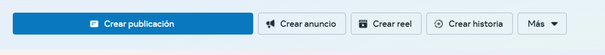 Pantalla para crear anuncio para Instagram Ads