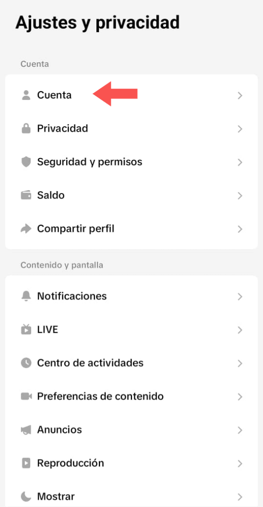Cómo crear cuenta de TikTok Business