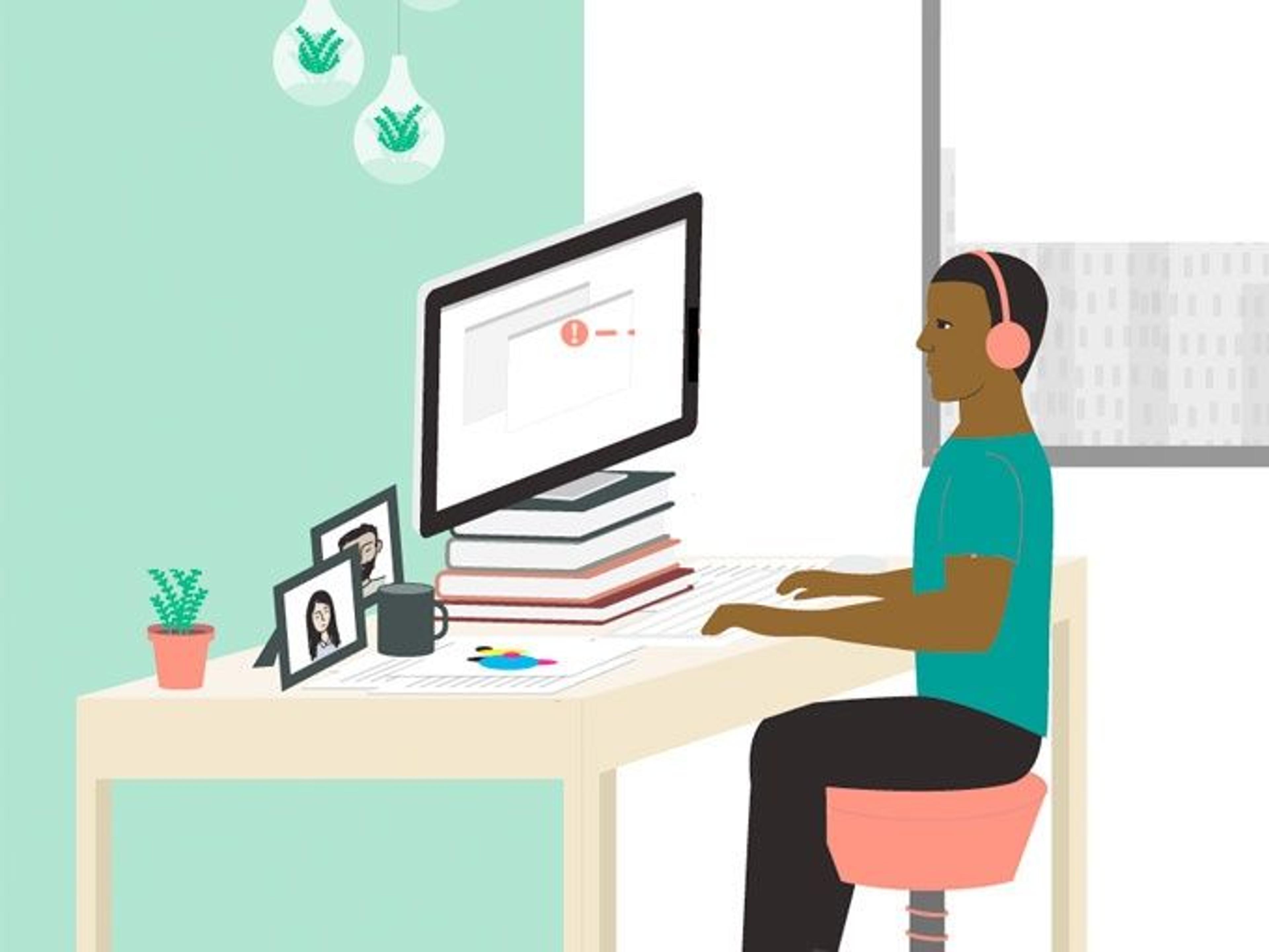 Asigna un lugar específico de trabajo