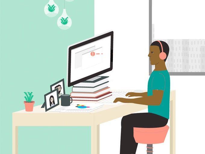 Asigna un lugar específico de trabajo