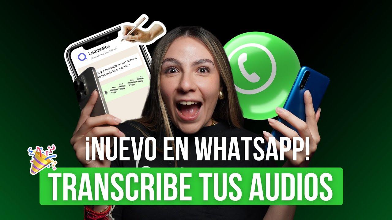 Video: Cómo activar la transcripción de audio a texto en WhatsApp: nueva función disponible