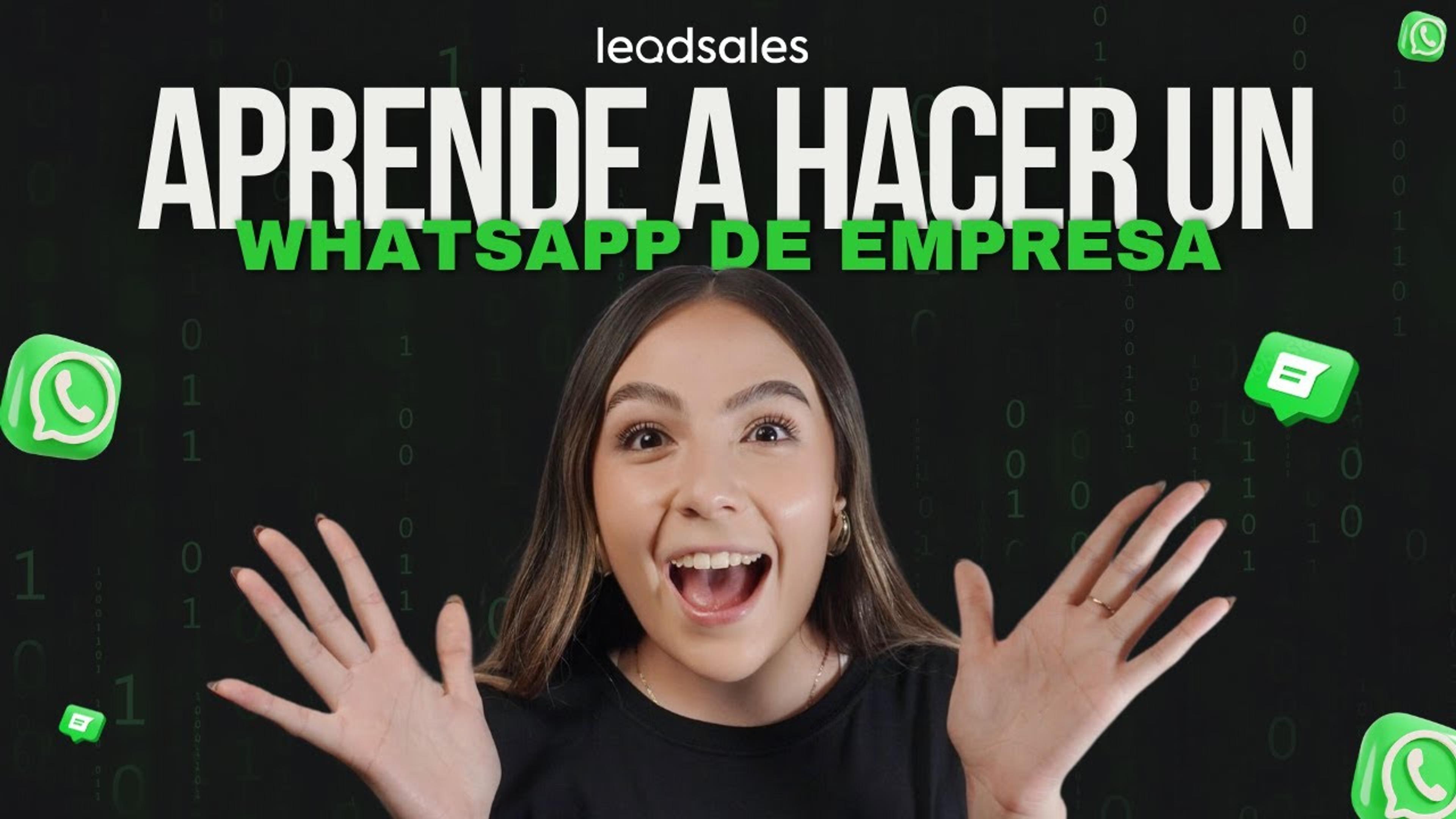 Video: Cómo hacer una cuenta de empresa en WhatsApp para vender más