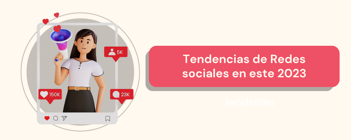 Portada del artículo: Tendencias de Redes sociales en este 2023